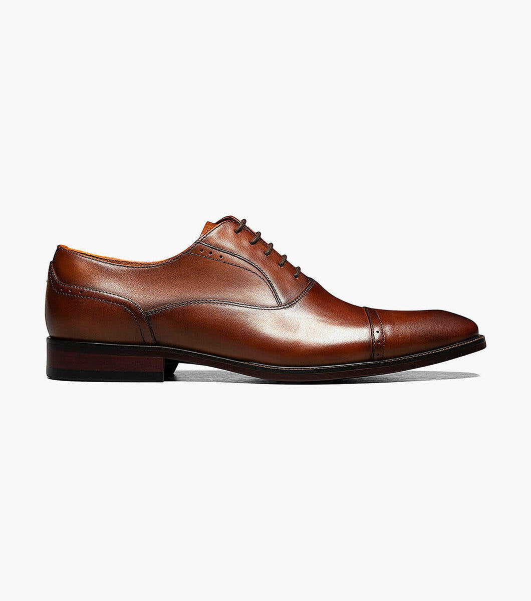 SORRENTO Cap Toe Oxford - Cognac