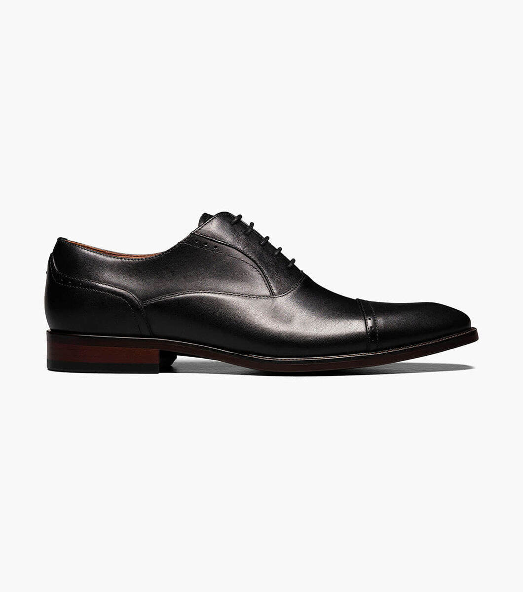 SORRENTO Cap Toe Oxford - Black