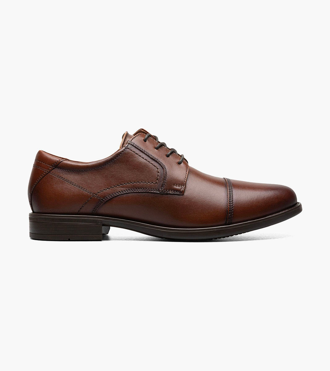 MIDTOWN Cap Toe Oxford - Cognac