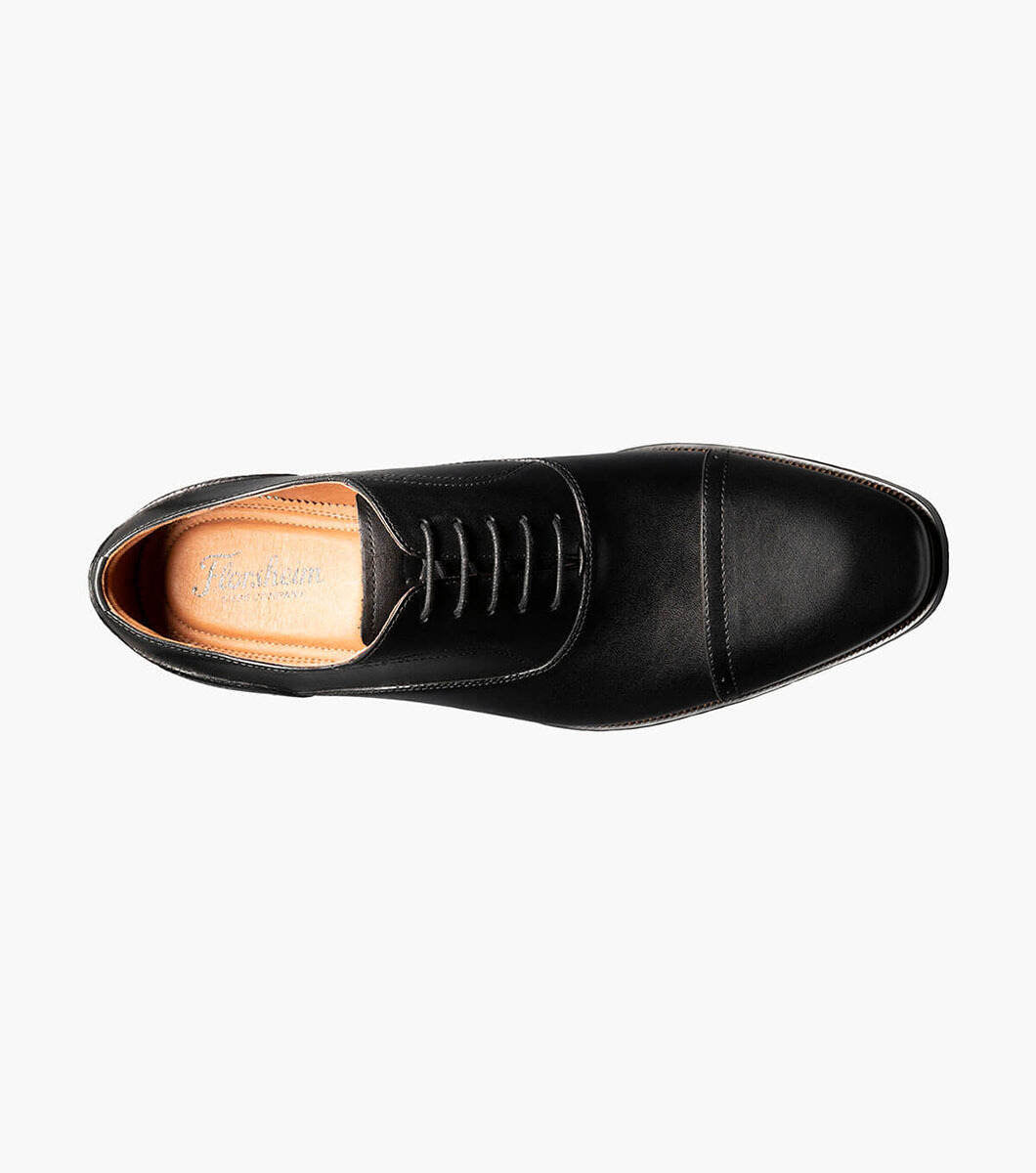 SORRENTO Cap Toe Oxford - Black
