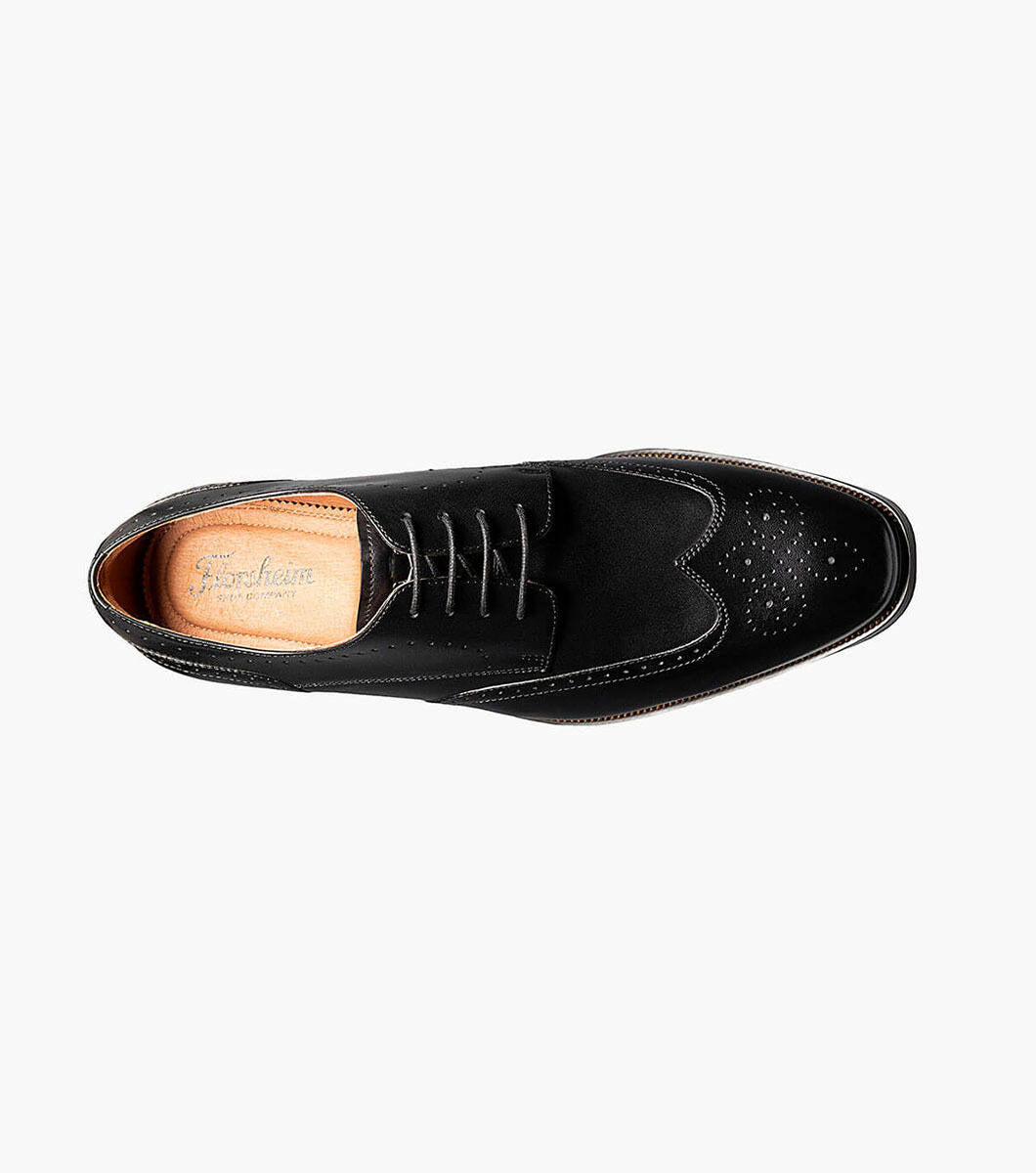 SORRENTO Wingtip Oxford - Black