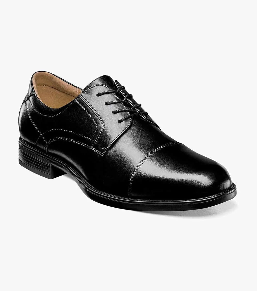 MIDTOWN Cap Toe Oxford - Black
