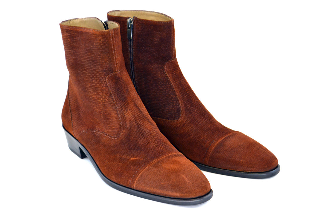 Corrente 1547 Suede Slip-On Boot - Tabac