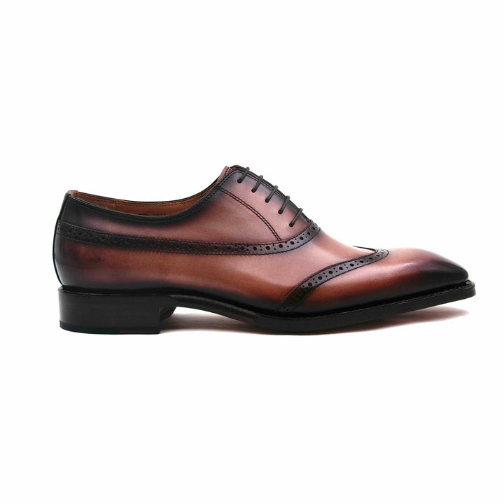 Victor Lace Up Shoes - Walnut