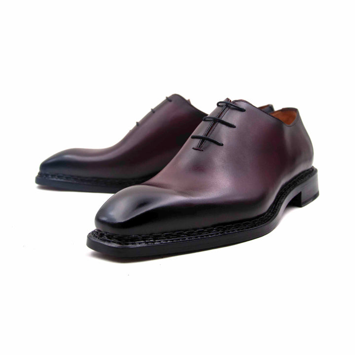 Jason Sr Wholecut Lace Up Shoes - Burgundy
