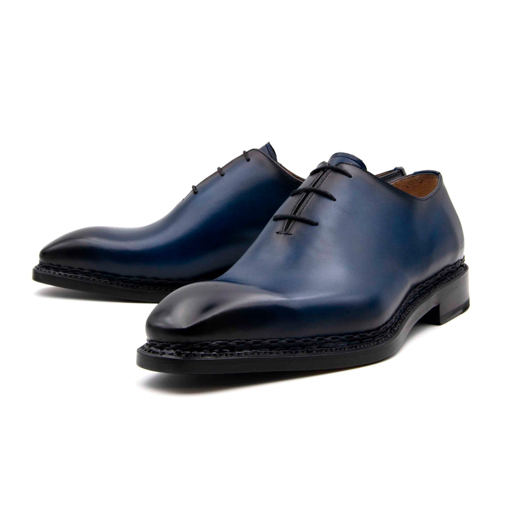 Jason Sr Wholecut Lace Up Shoes - Navy