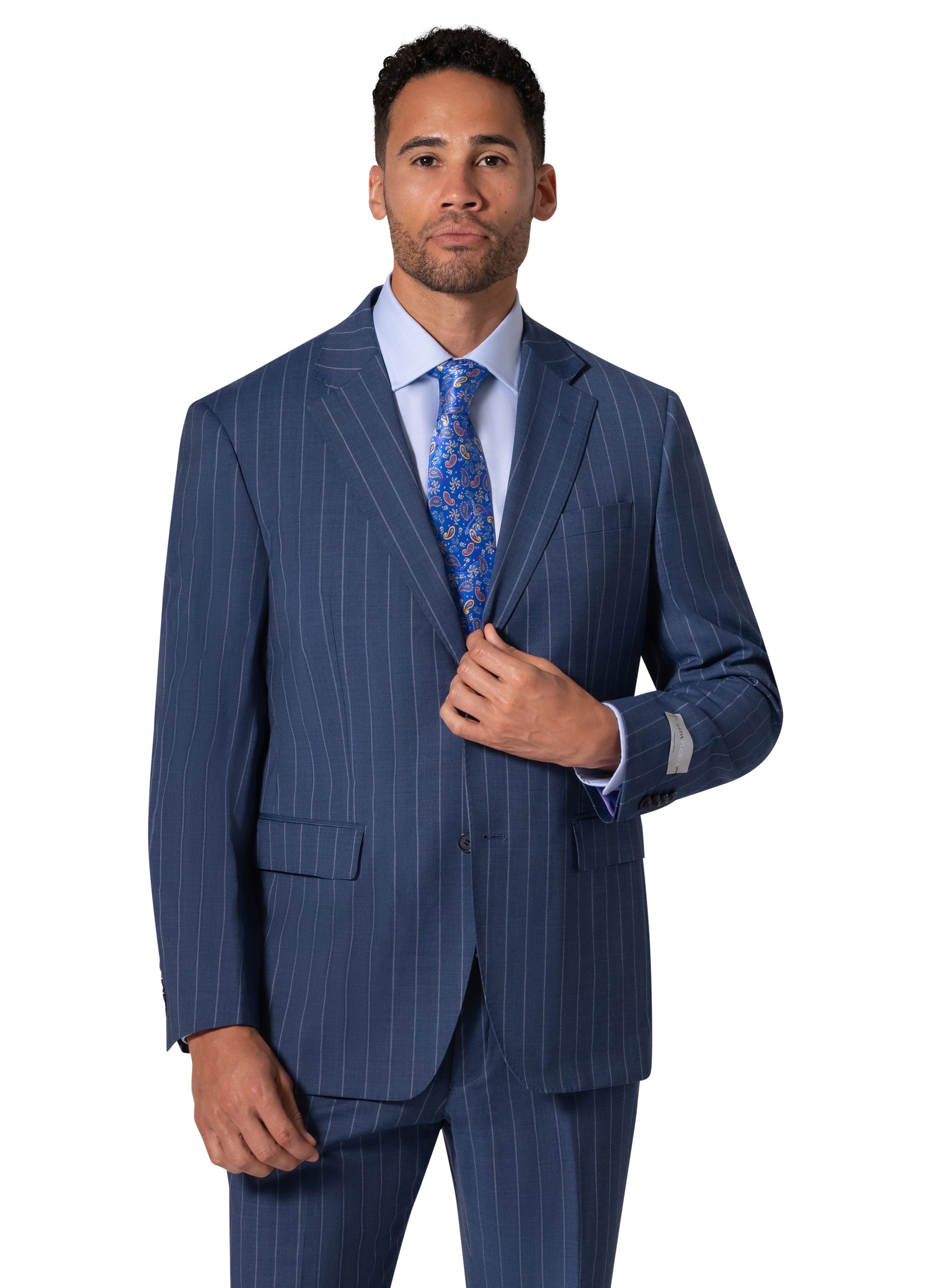 Bergamo Elegant Reda Flexo |  705.200 Modern Fit Suit - Blue
