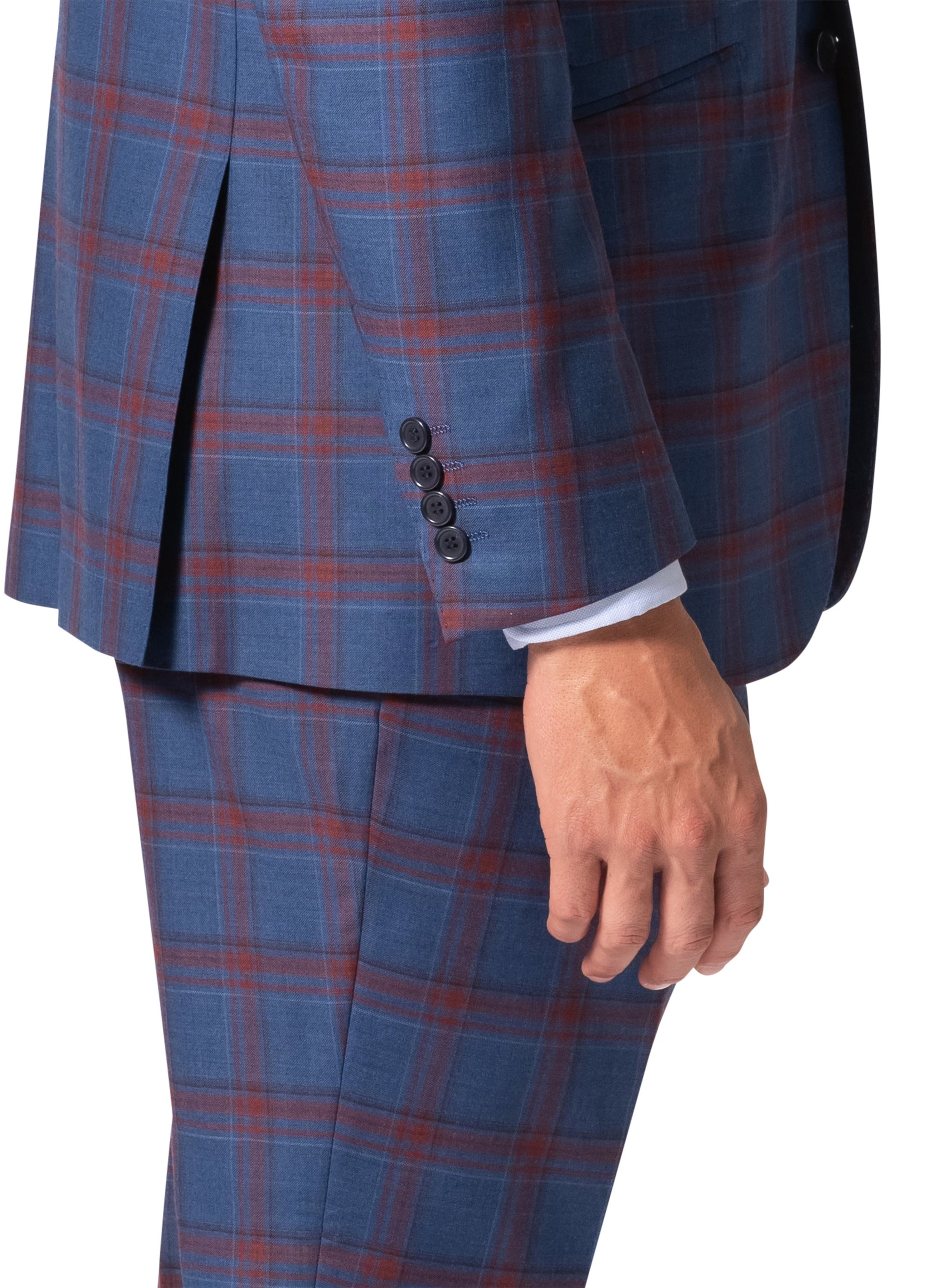 Bergamo Essex Elegant - Faille Wool Suit 10005.4100 Big & Tall