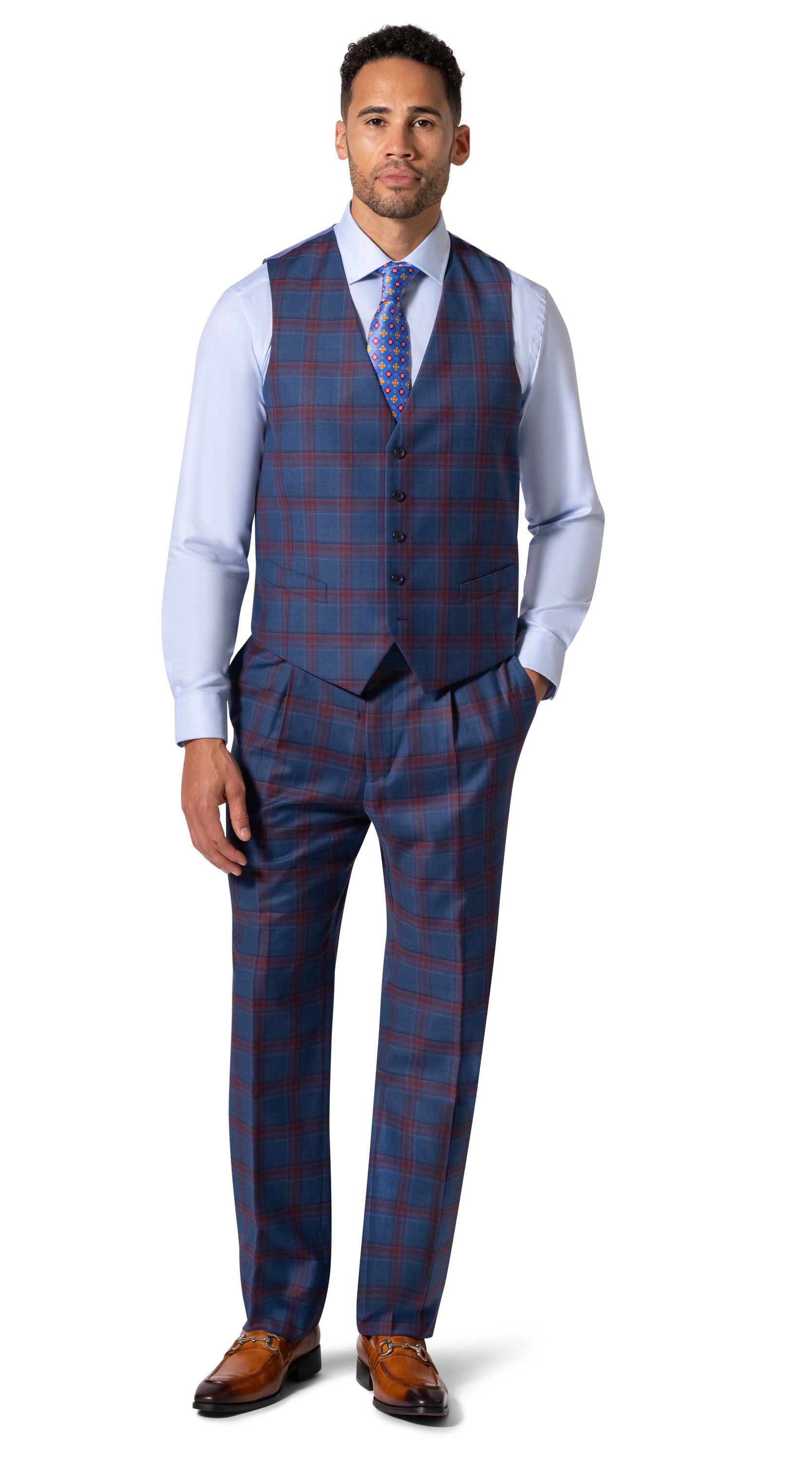 Bergamo Essex Elegant - Faille Wool Suit 10005.4100 Big & Tall