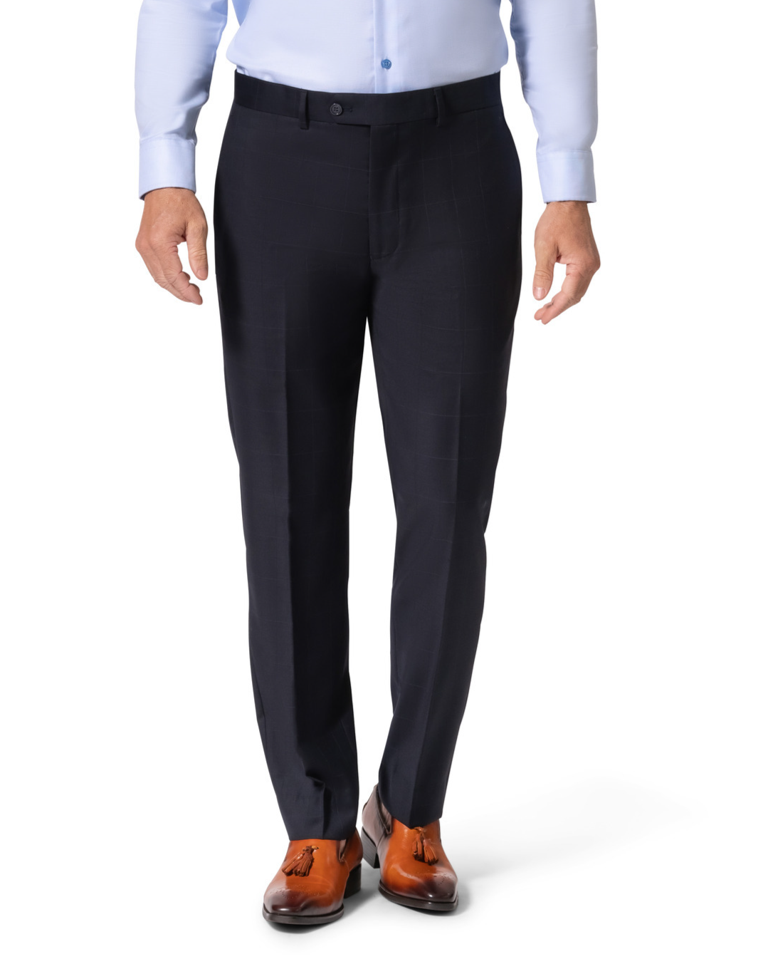 Bergamo Elegant - Faille Wool Solid Suit 10015.200 Modern Fit - Navy