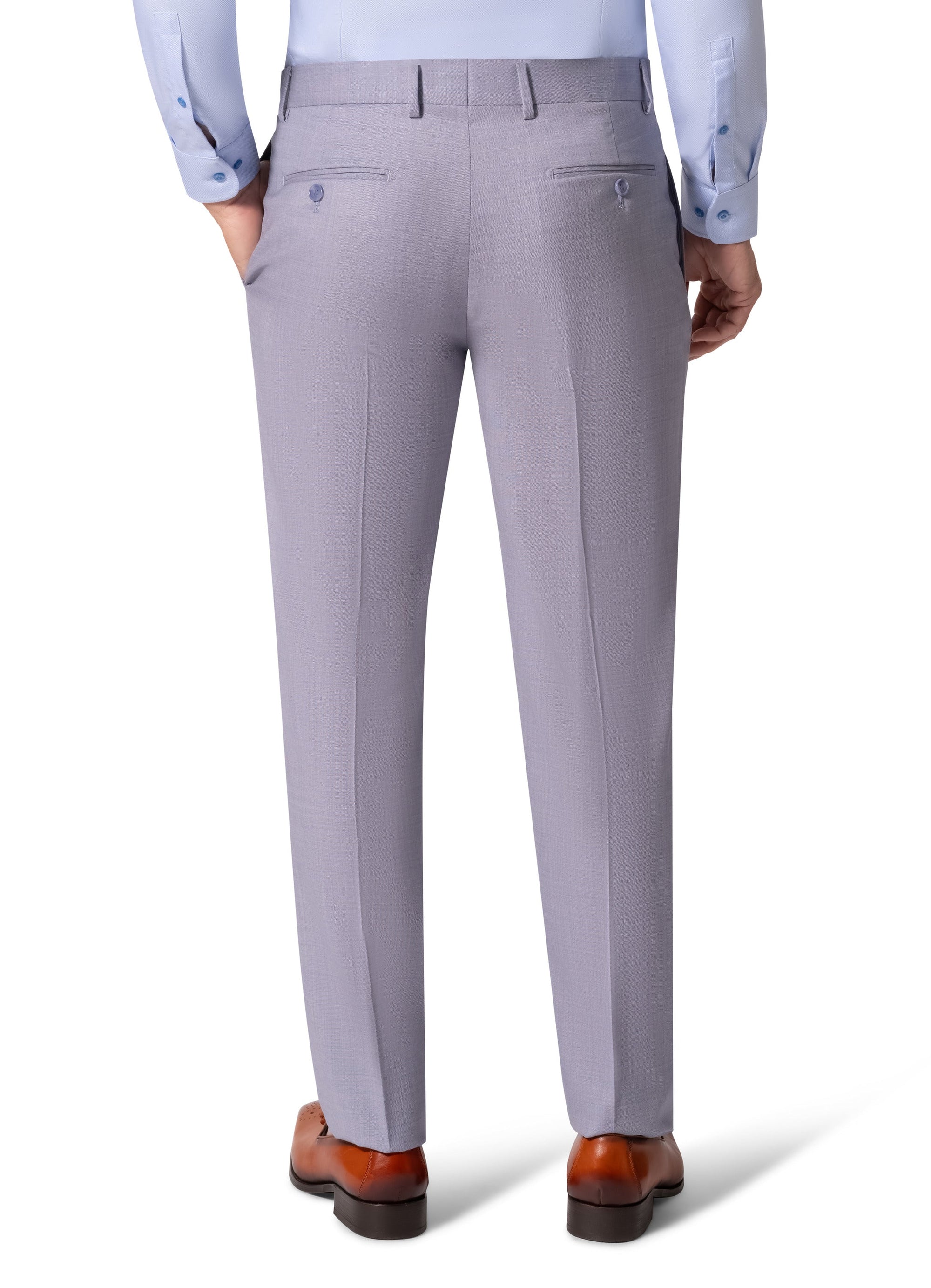 Bergamo Elegant - Faille Wool Slim Suit 10005.043.96