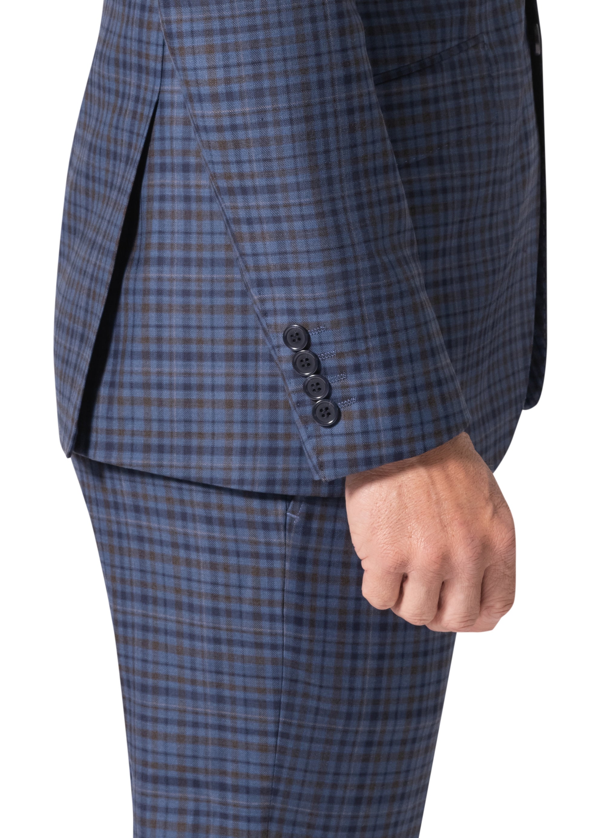 Bergamo Elegant - Faille Wool 10005.4099 S/B Modern Fit Suit