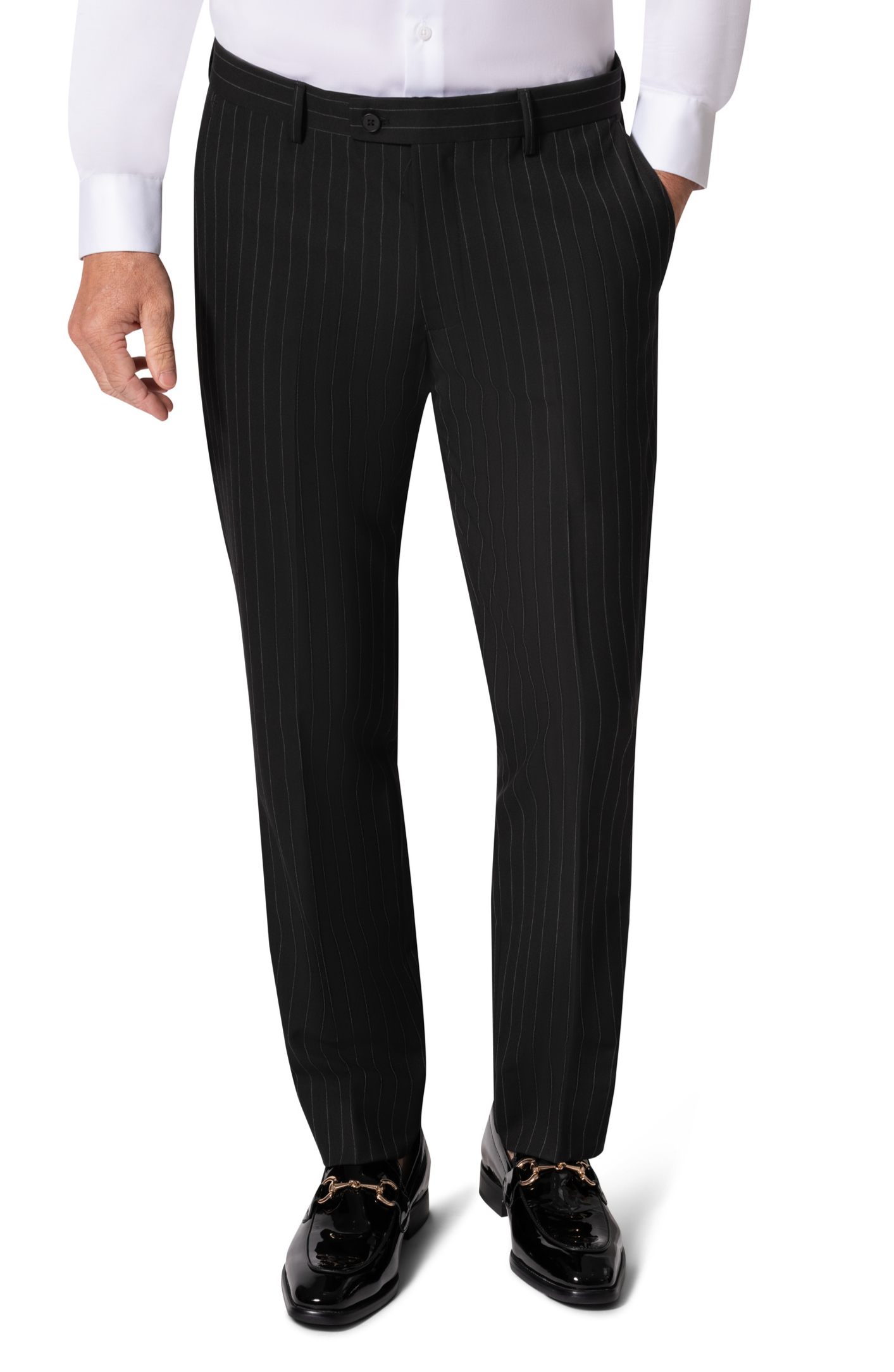 Bergamo Orange BP04K-E32 D/B Slim Suit - Black