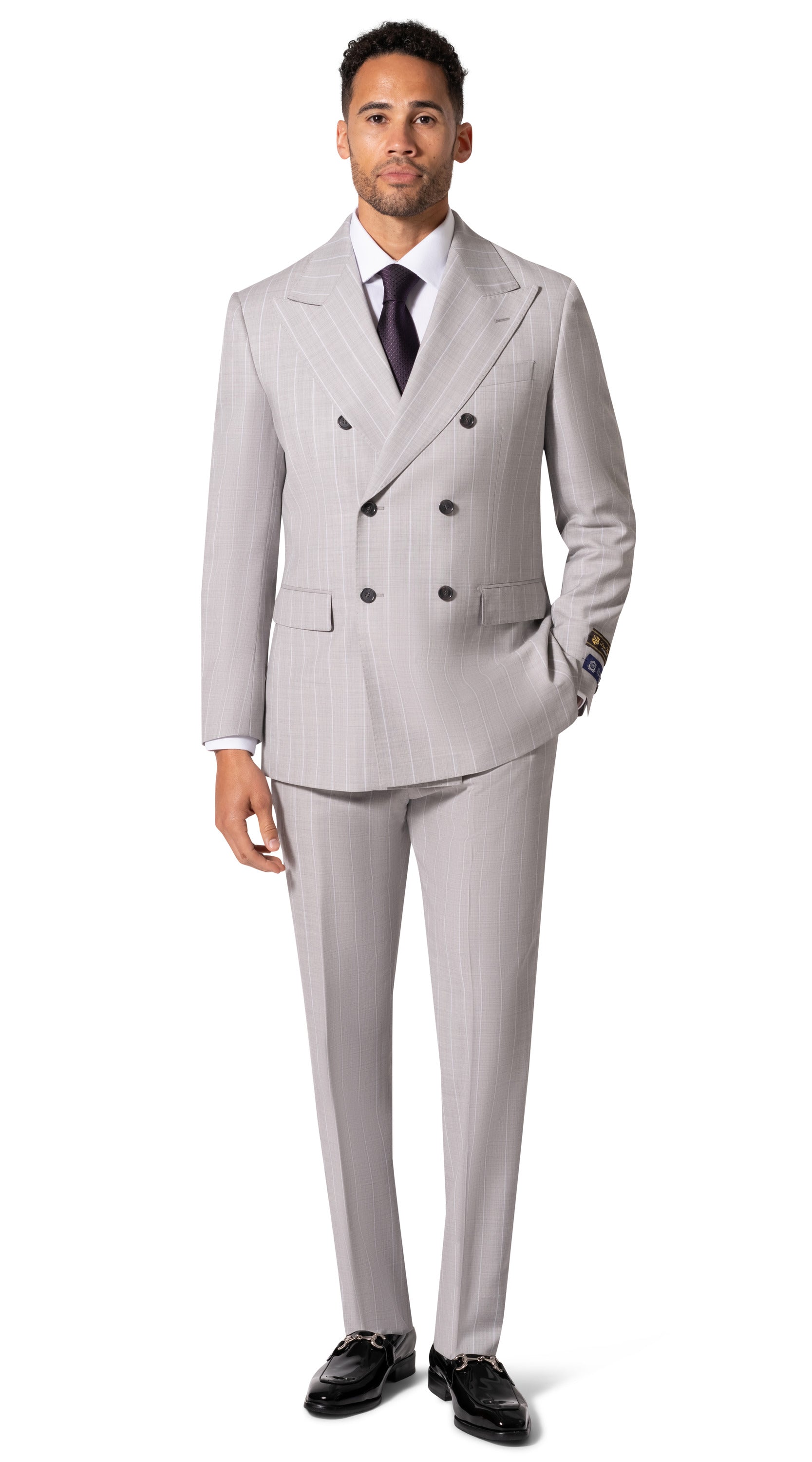 Bergamo Elegant - Faille Wool 10005.2054 D/B Modern Fit Suit