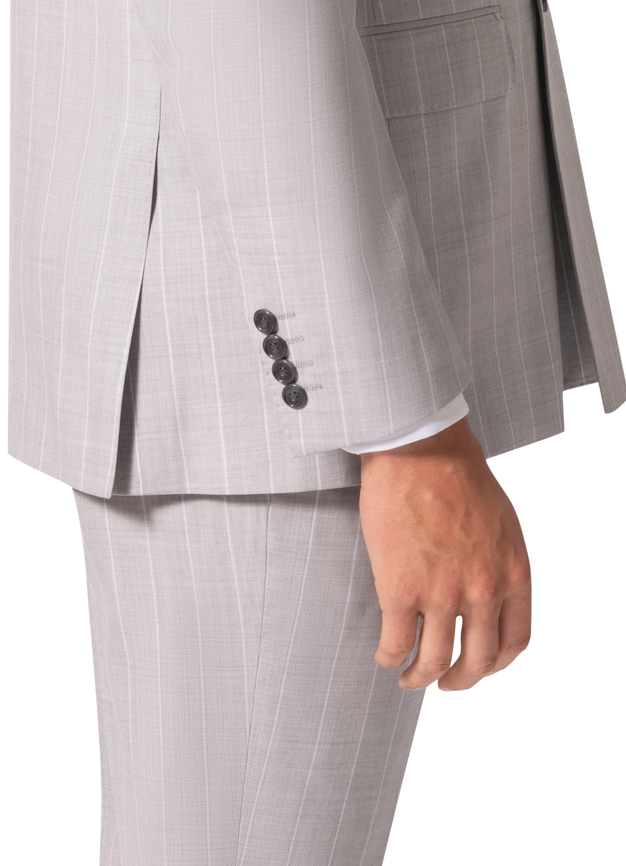 Bergamo Elegant - Faille Wool 10005.2054 D/B Modern Fit Suit