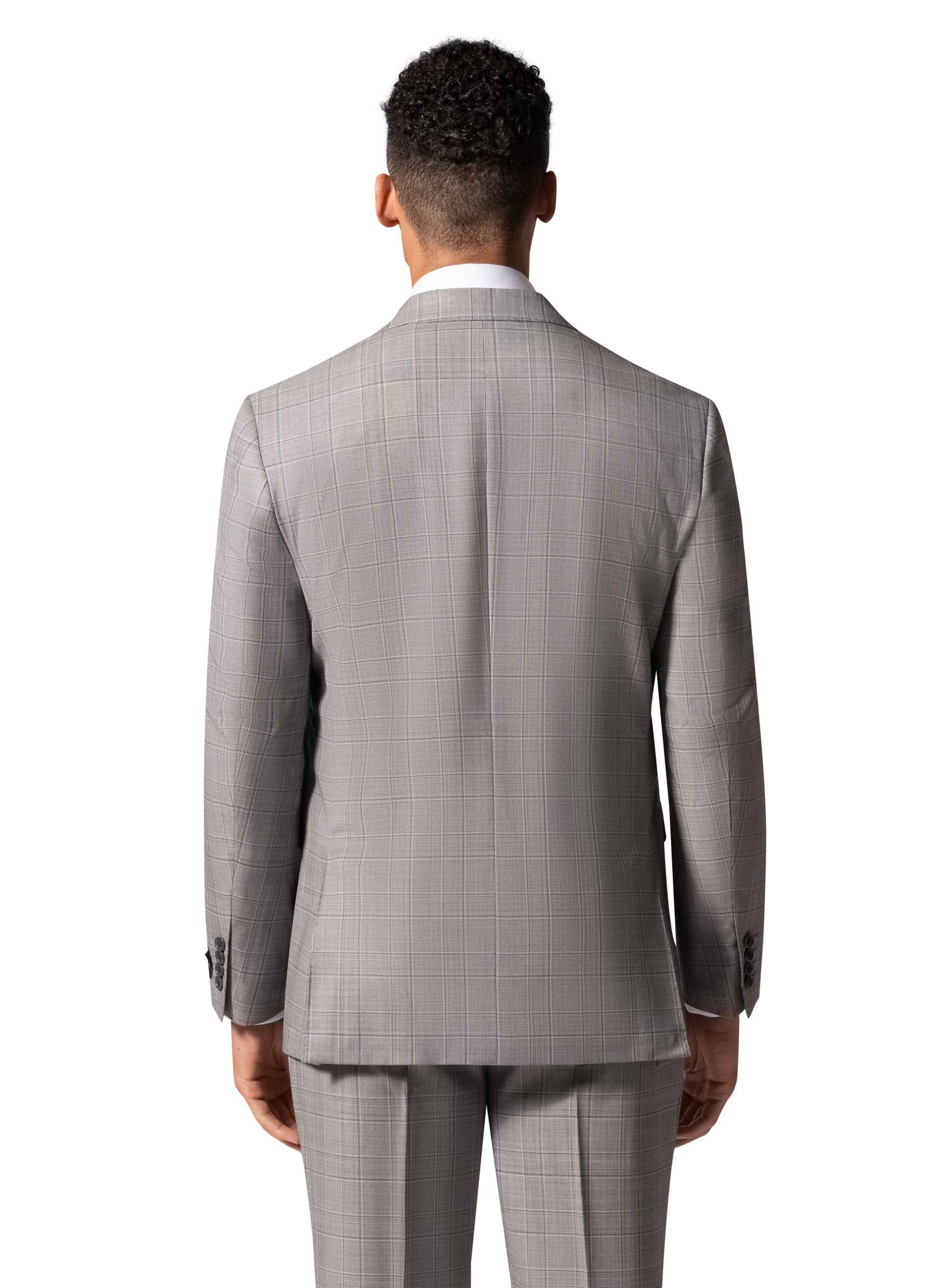 Bergamo Elegant - Reda |  156.43 Modern 2-Piece Suit - Grey
