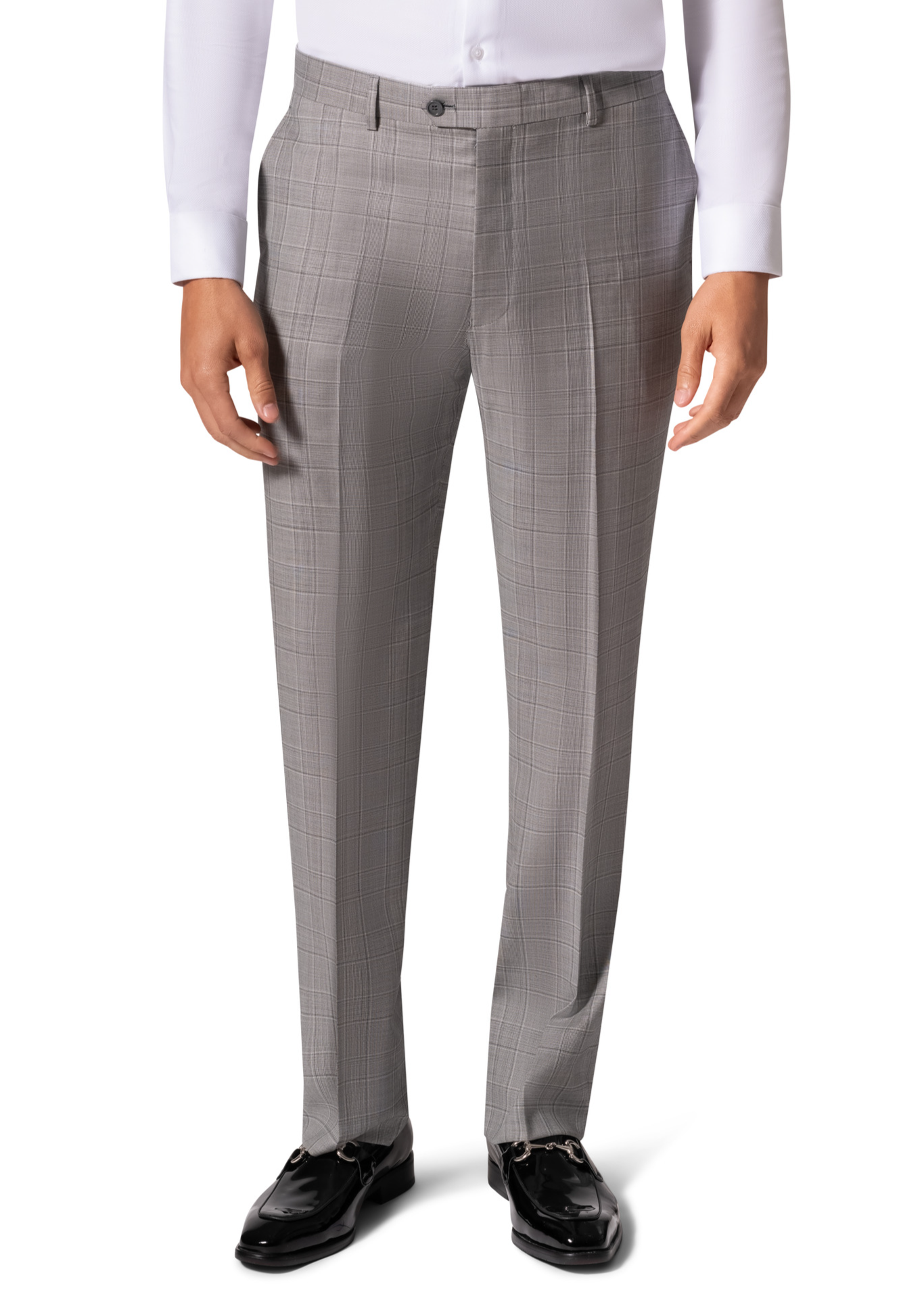 Bergamo Elegant - Reda |  156.43 Modern 2-Piece Suit - Grey