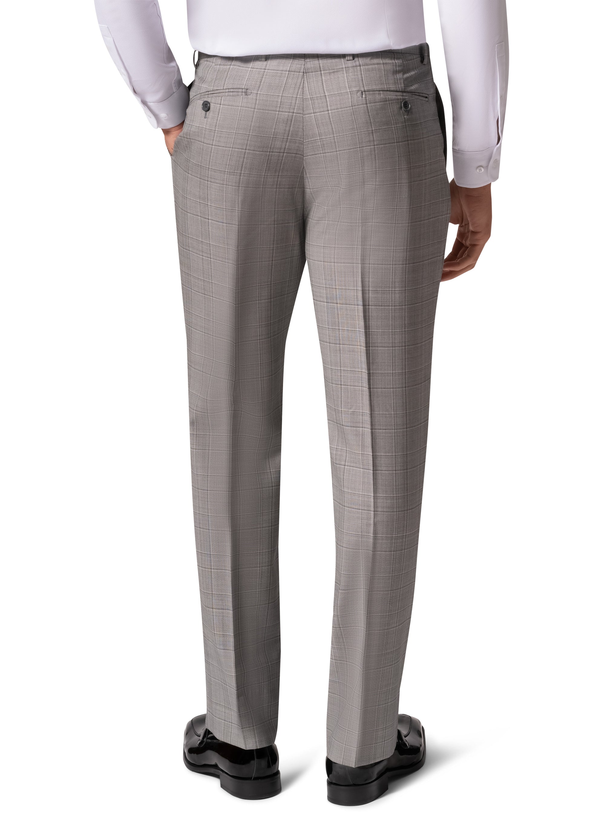 Bergamo Elegant - Reda |  156.43 Modern 2-Piece Suit - Grey