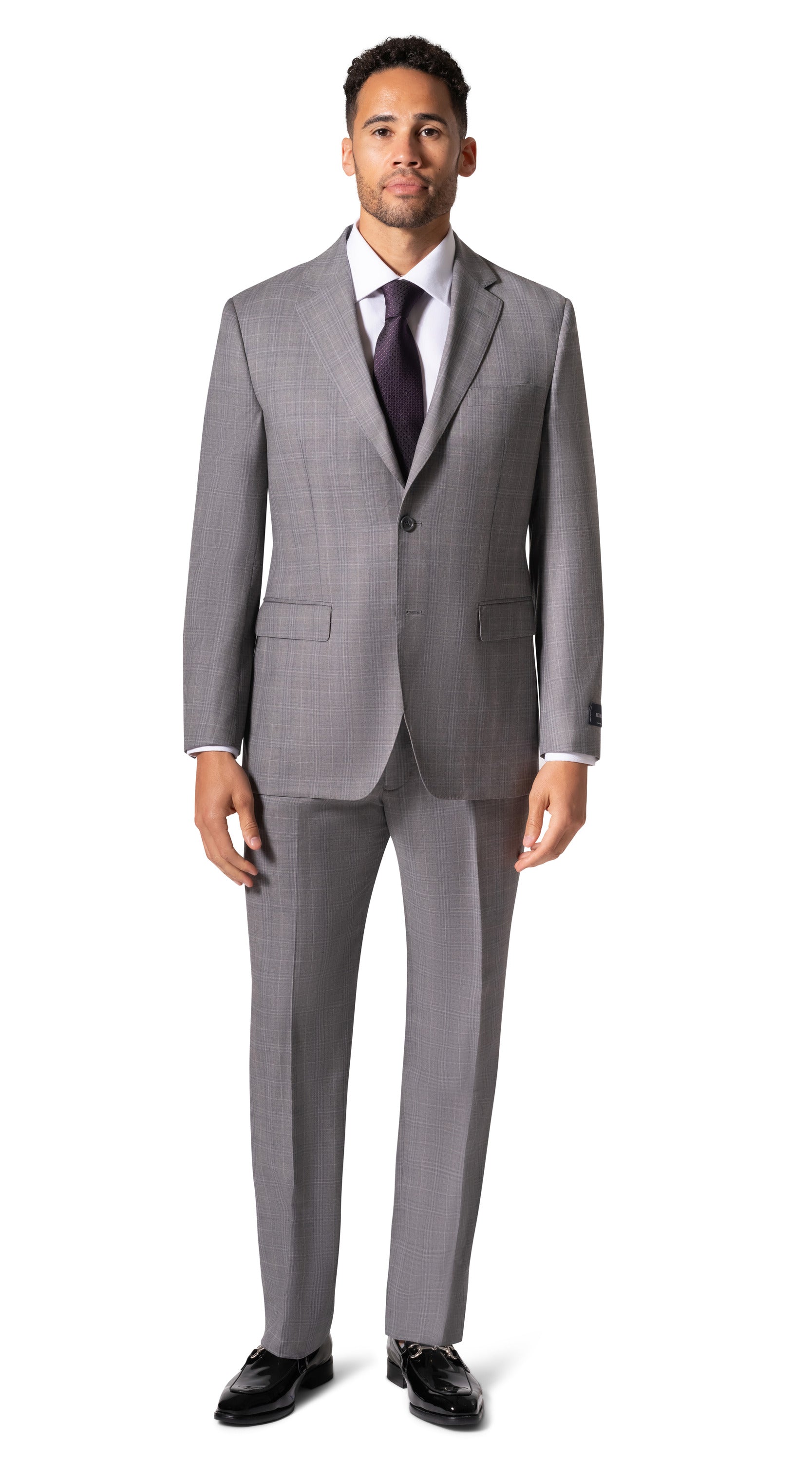 Bergamo Elegant - Reda |  188.456 Modern 2-Piece Suit - Grey