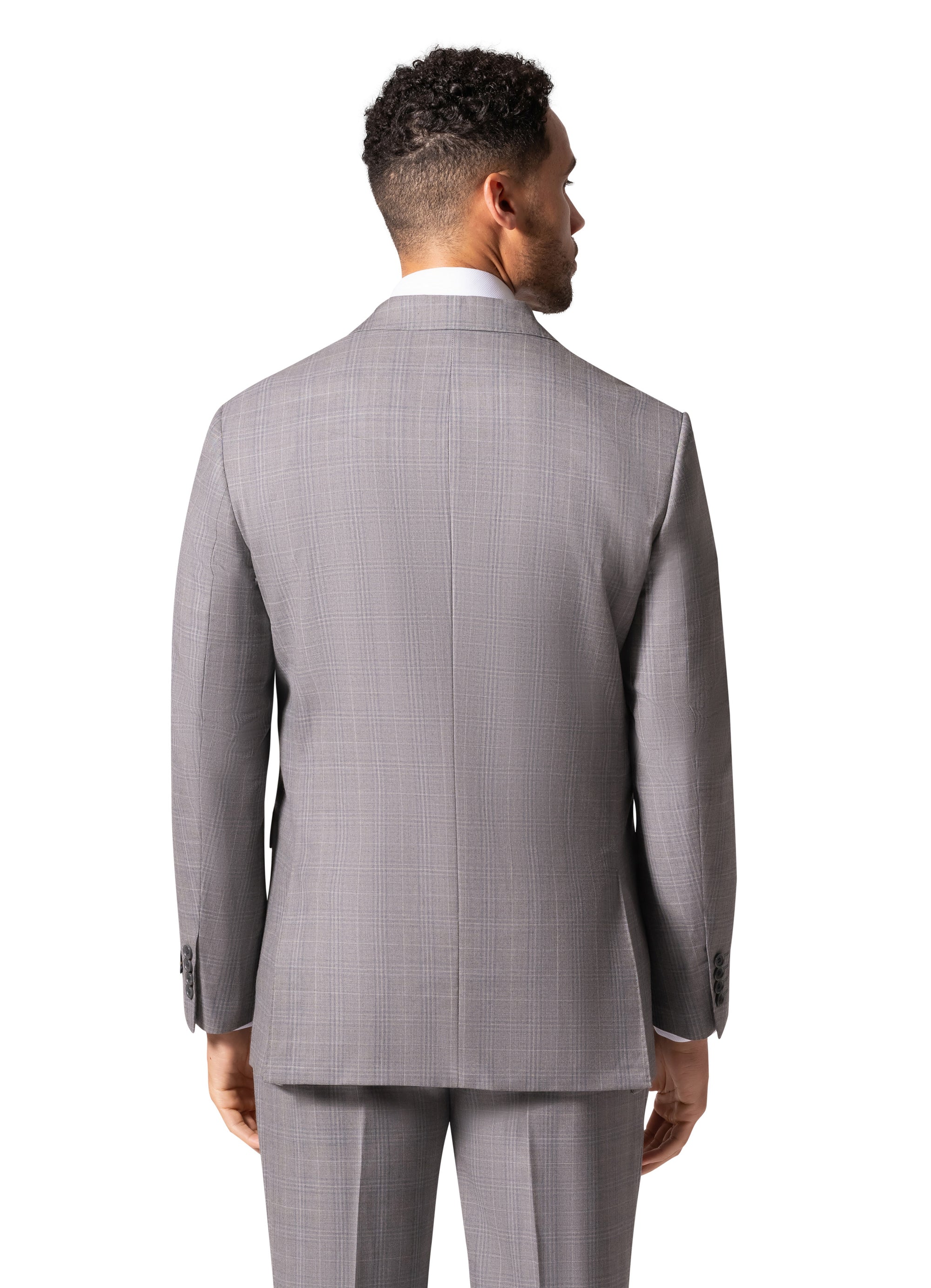 Bergamo Elegant - Reda |  188.456 Modern 2-Piece Suit - Grey