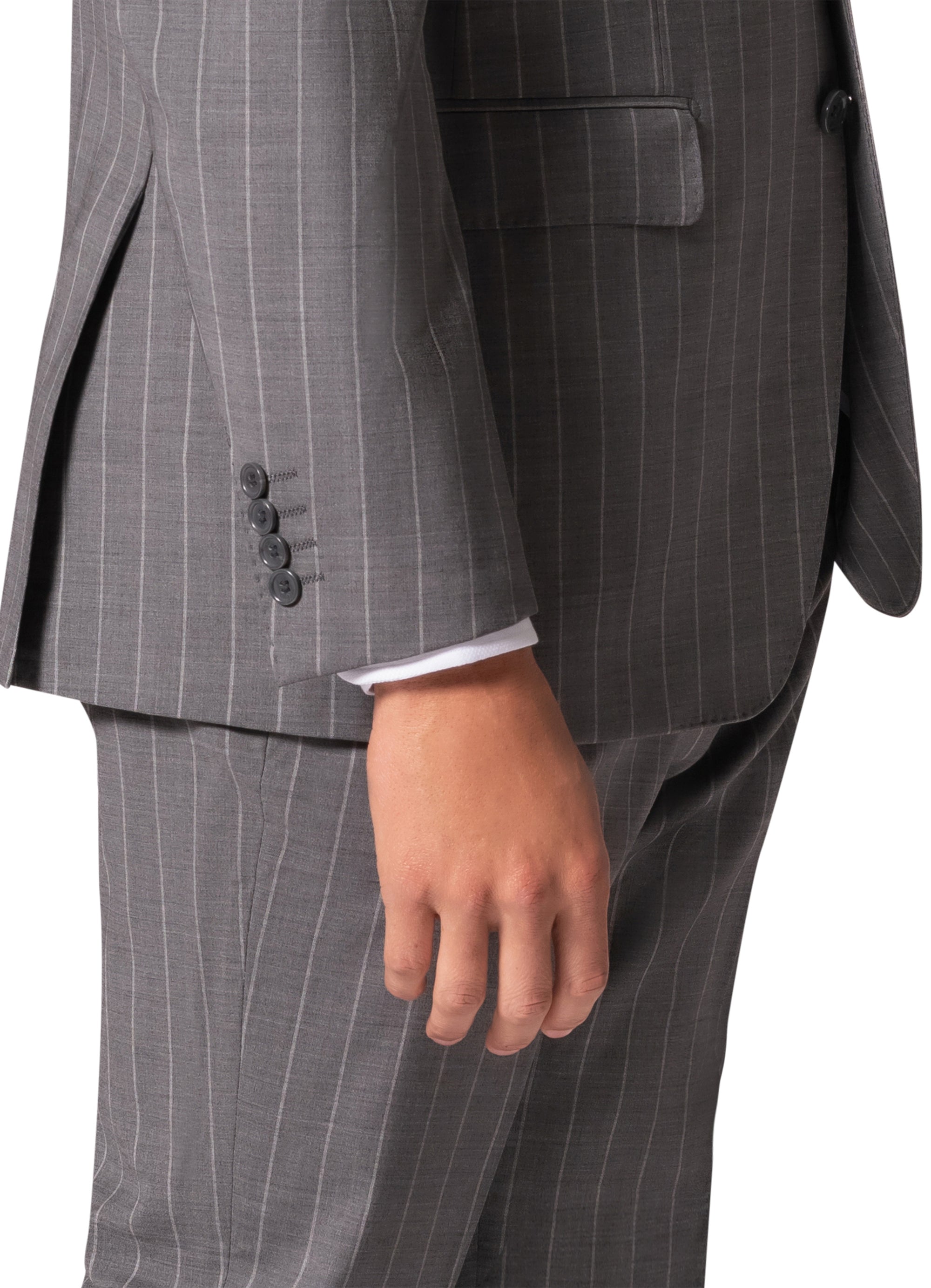 Bergamo Elegant Reda Flexo |  705.200 Modern Fit Suit - Grey