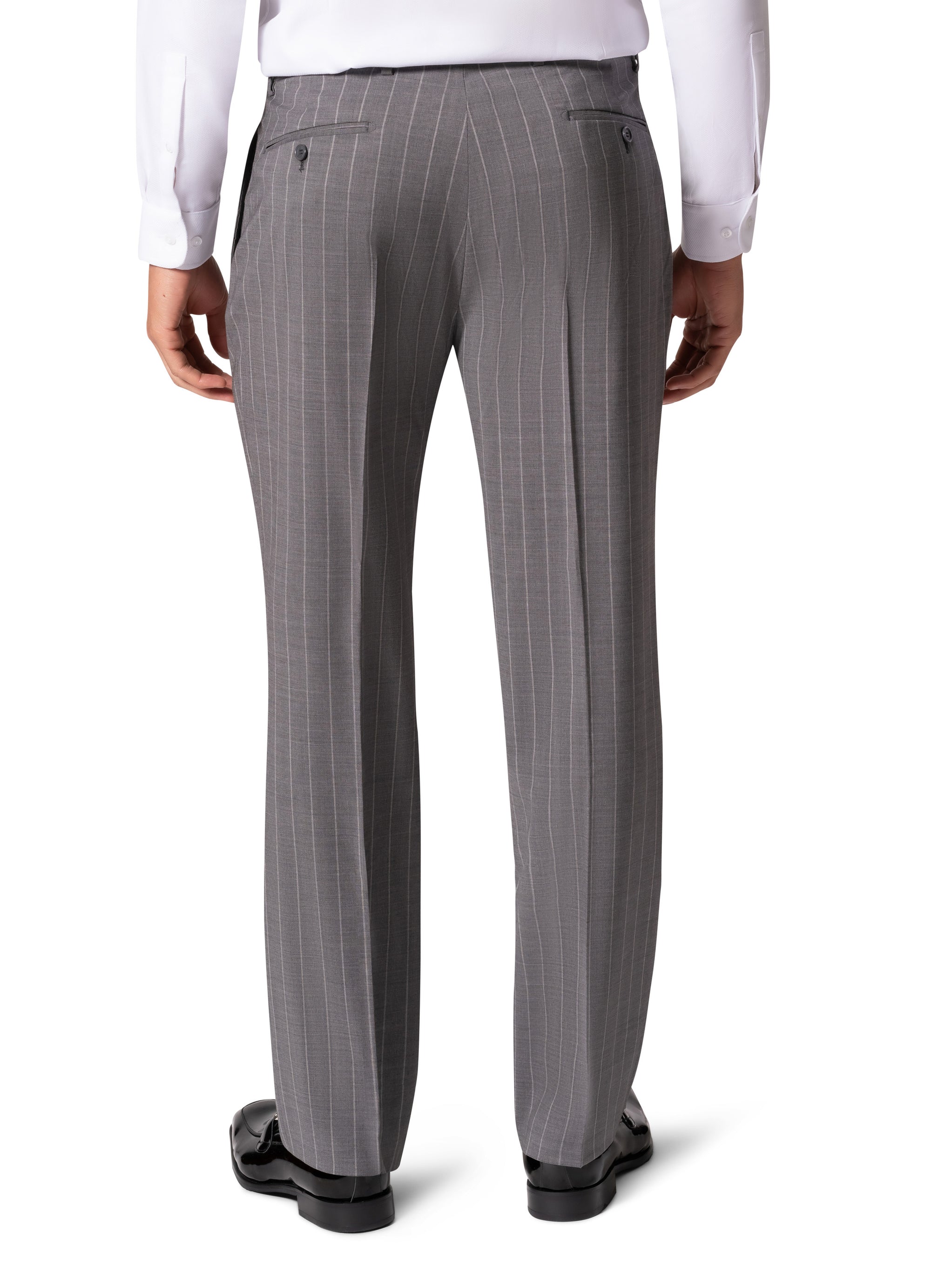 Bergamo Elegant Reda Flexo |  705.200 Modern Fit Suit - Grey