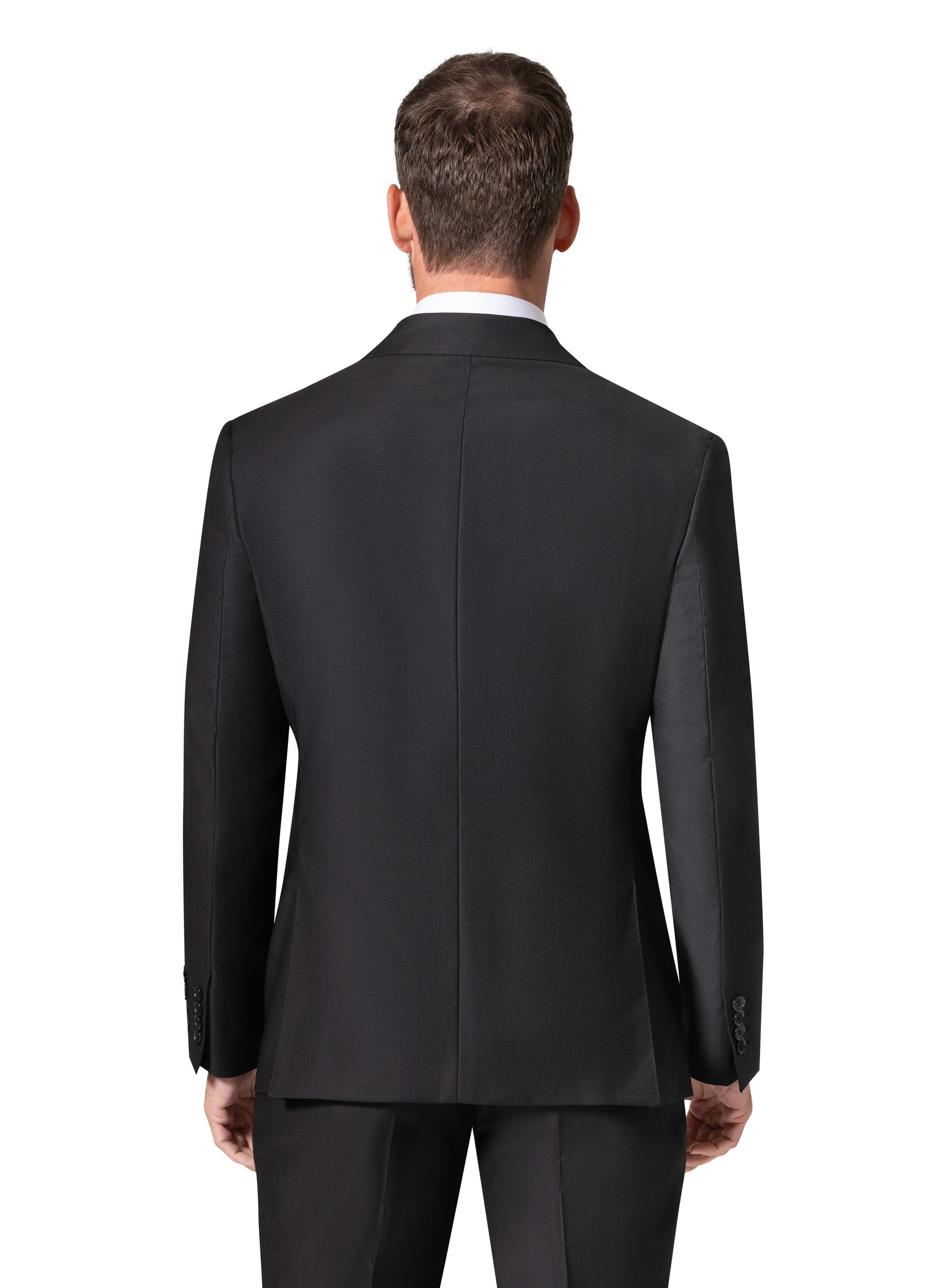 Bergamo Elegant - Faille Wool 10153.004 Double Breasted Suit