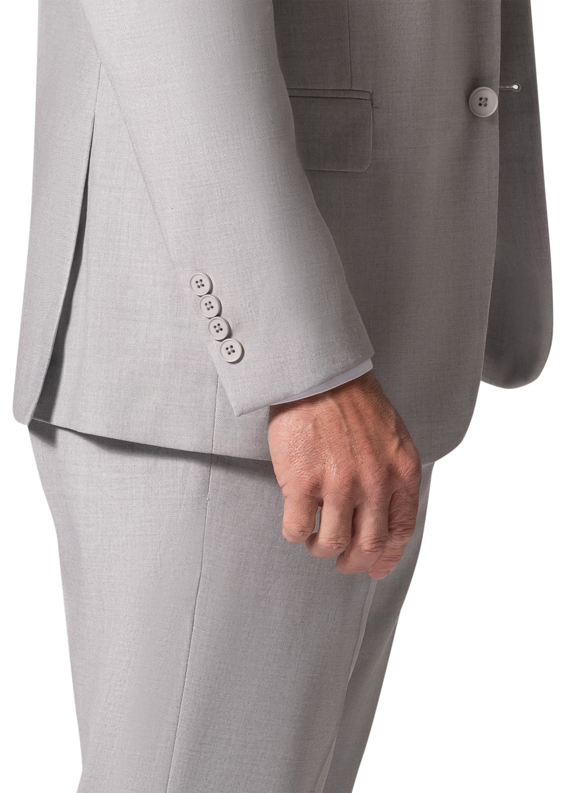 Bergamo Orange MARCO 003 Slim Fit Suit - Grey