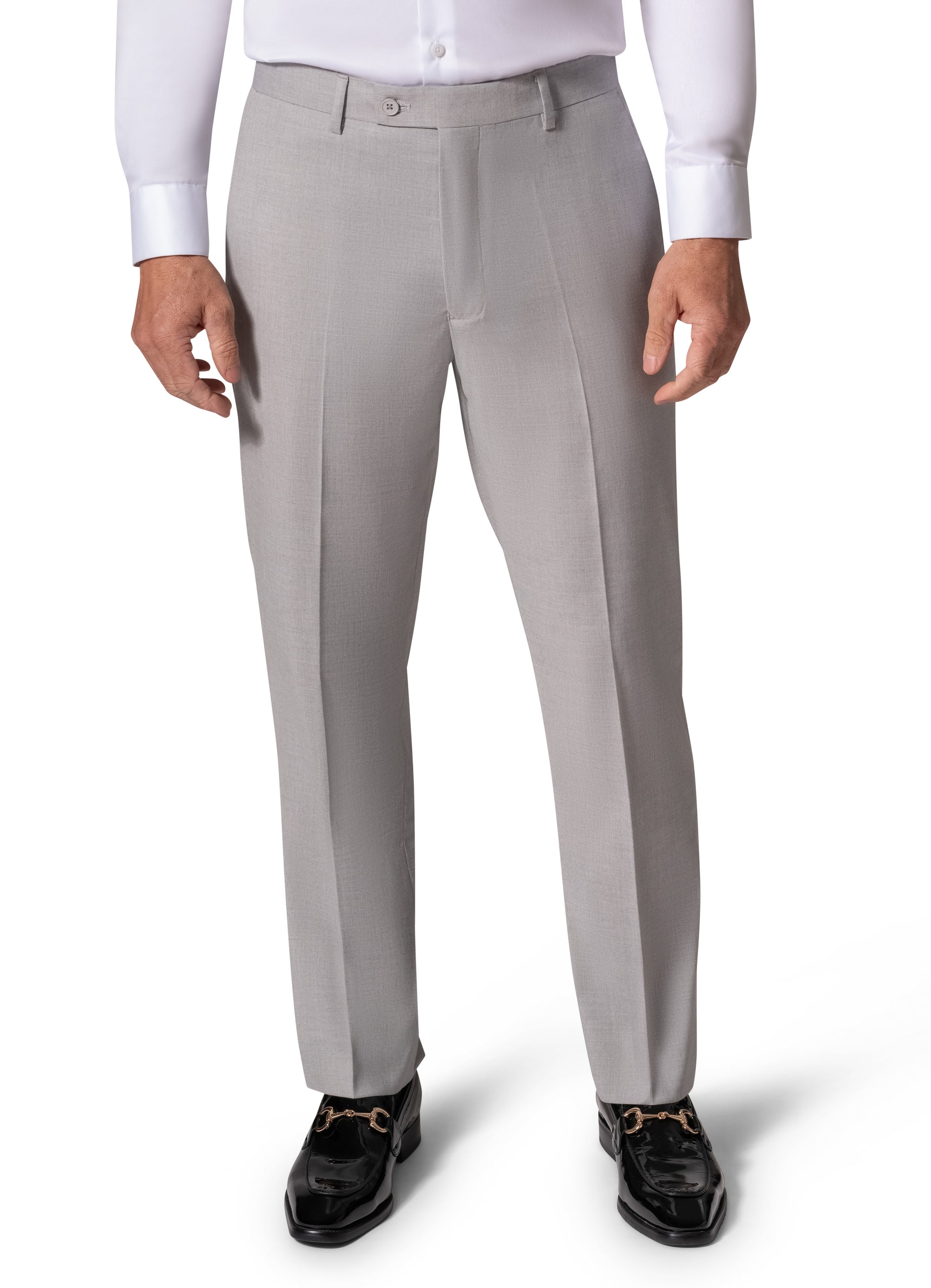 Bergamo Orange MARCO 003 Slim Fit Suit - Grey