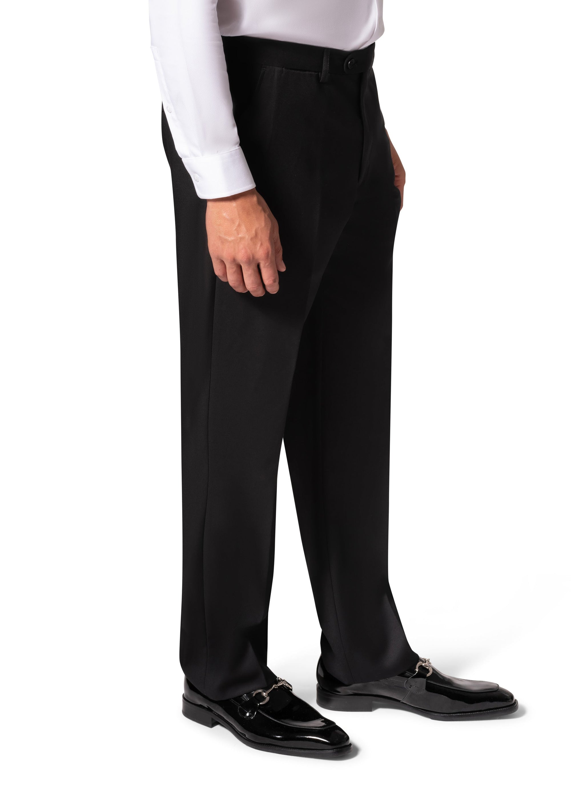 Bergamo Orange A6732 D/B Modern Fit Suit - Black