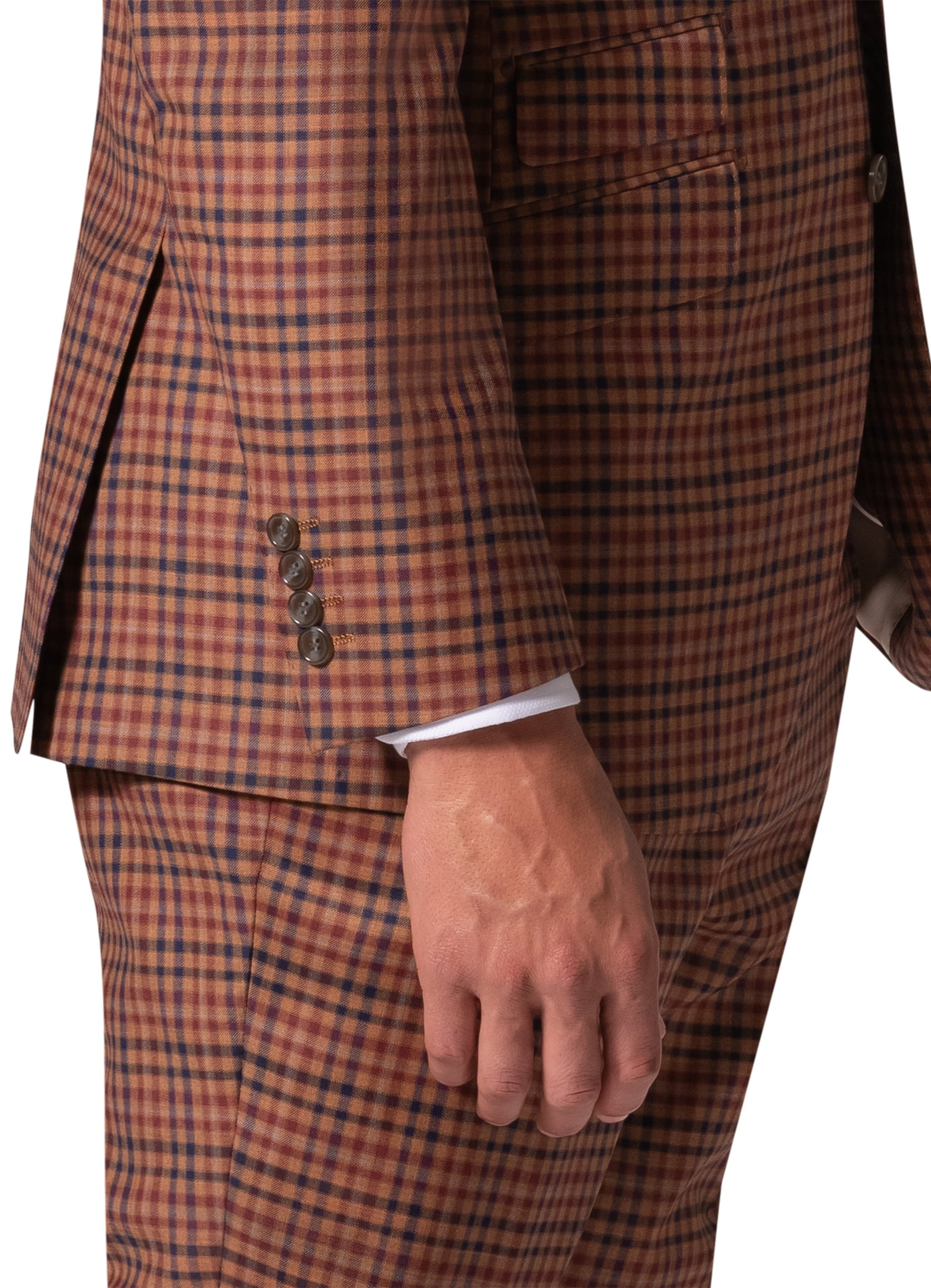 Bergamo Essex Elegant - Faille Wool Suit 10005.4097 Big & Tall