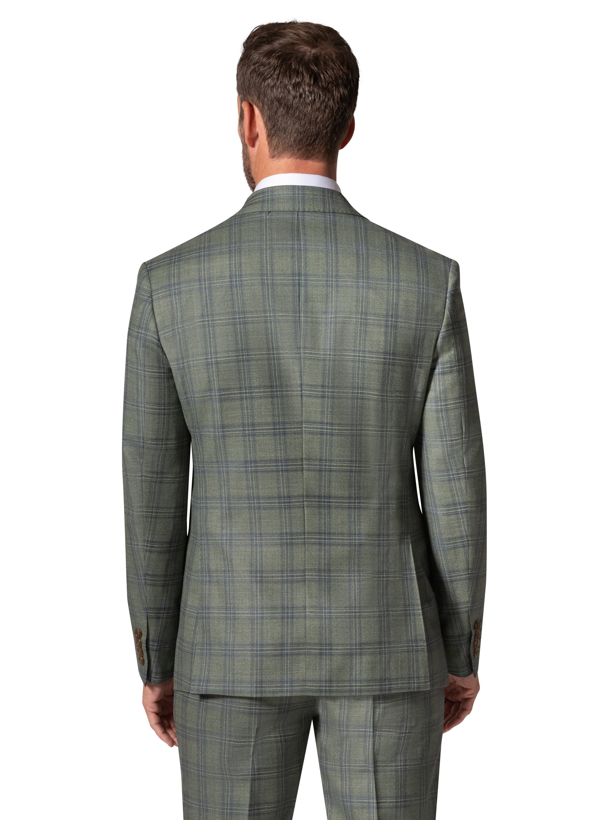 Bergamo Elegant - Faille Wool 10005.4098 S/B Slim Fit Suit