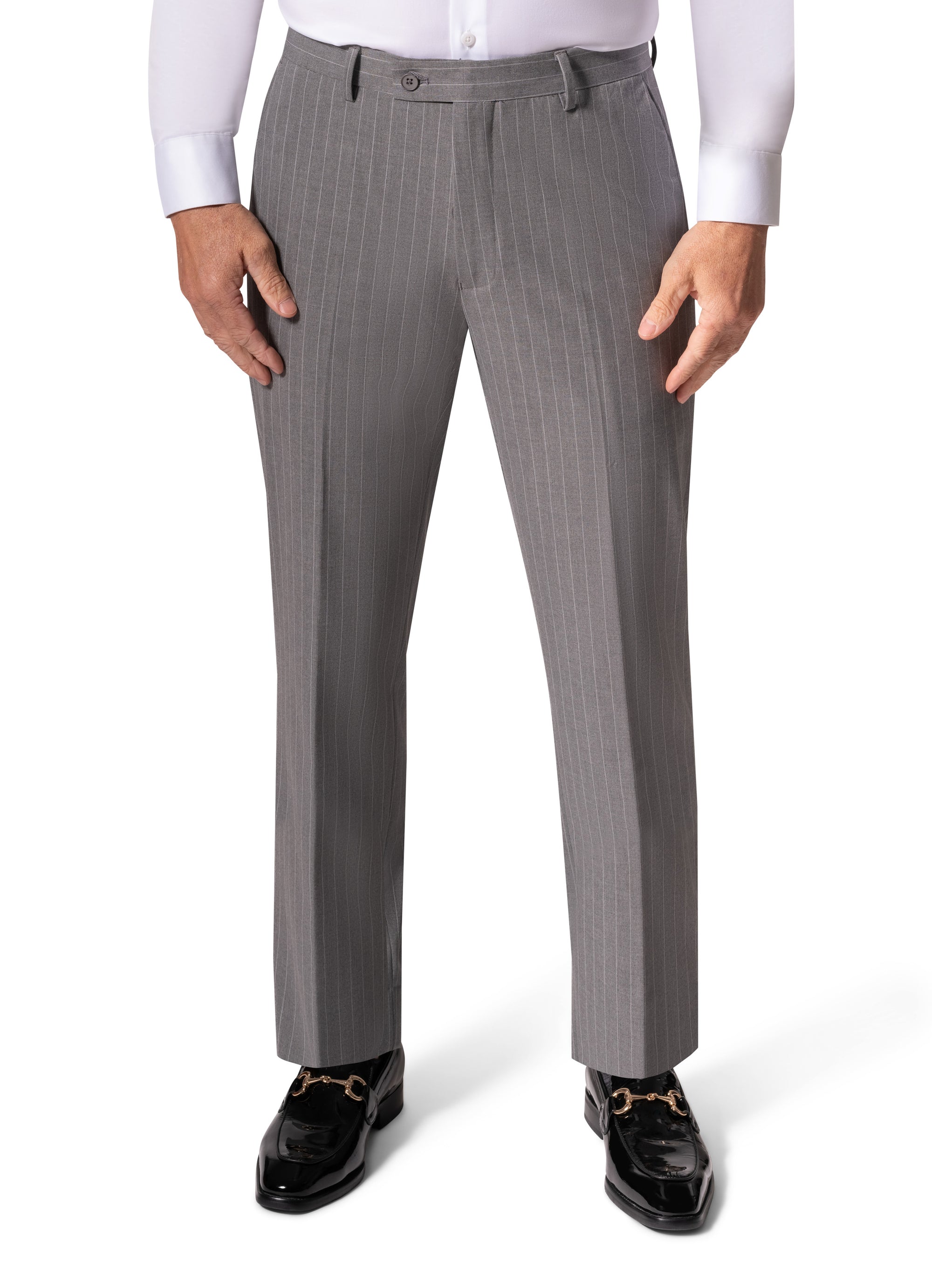 Bergamo Orange BP04K-E32 3PC Slim Suit - Grey