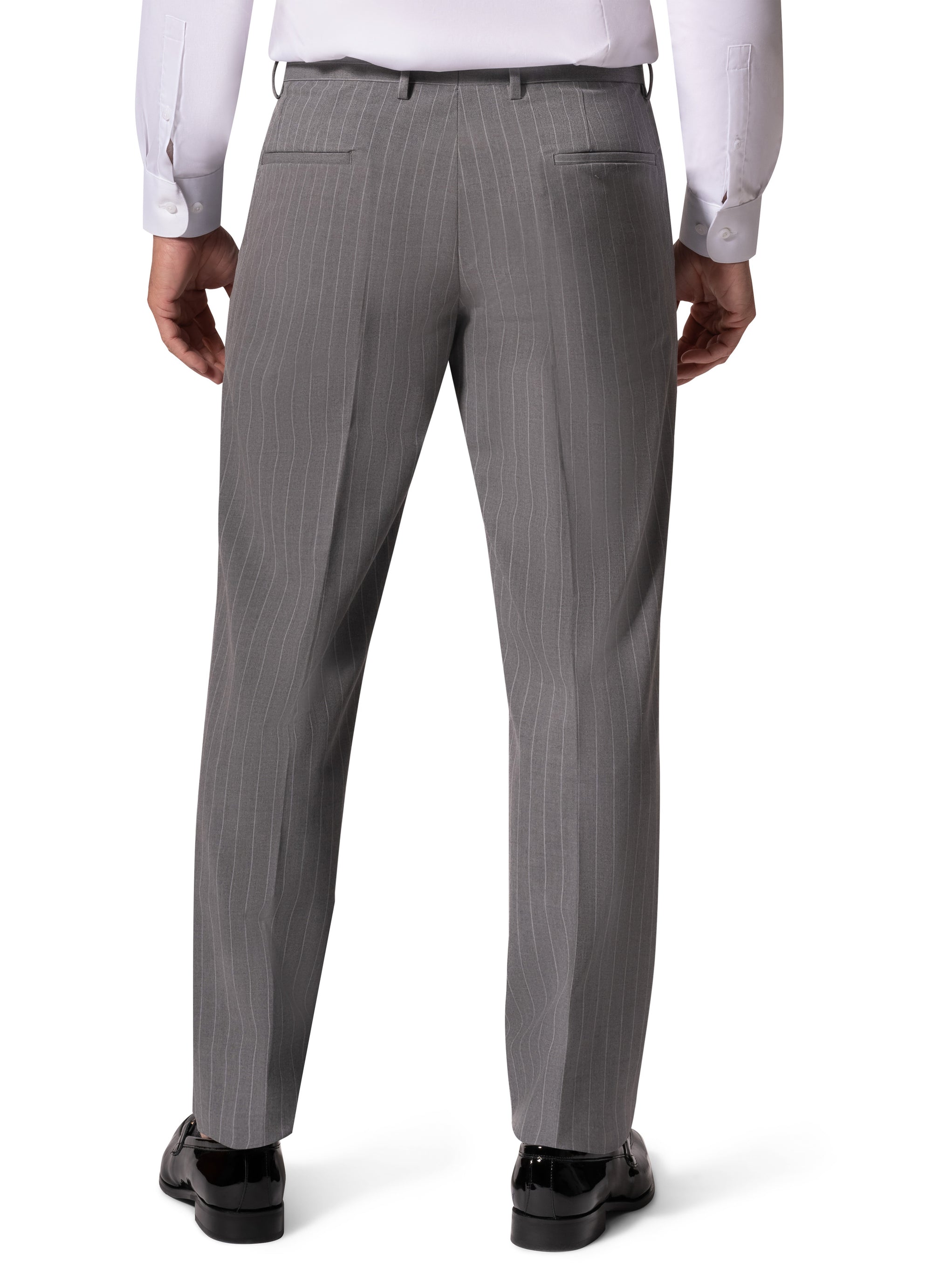 Bergamo Orange BP04K-E32 3PC Slim Suit - Grey