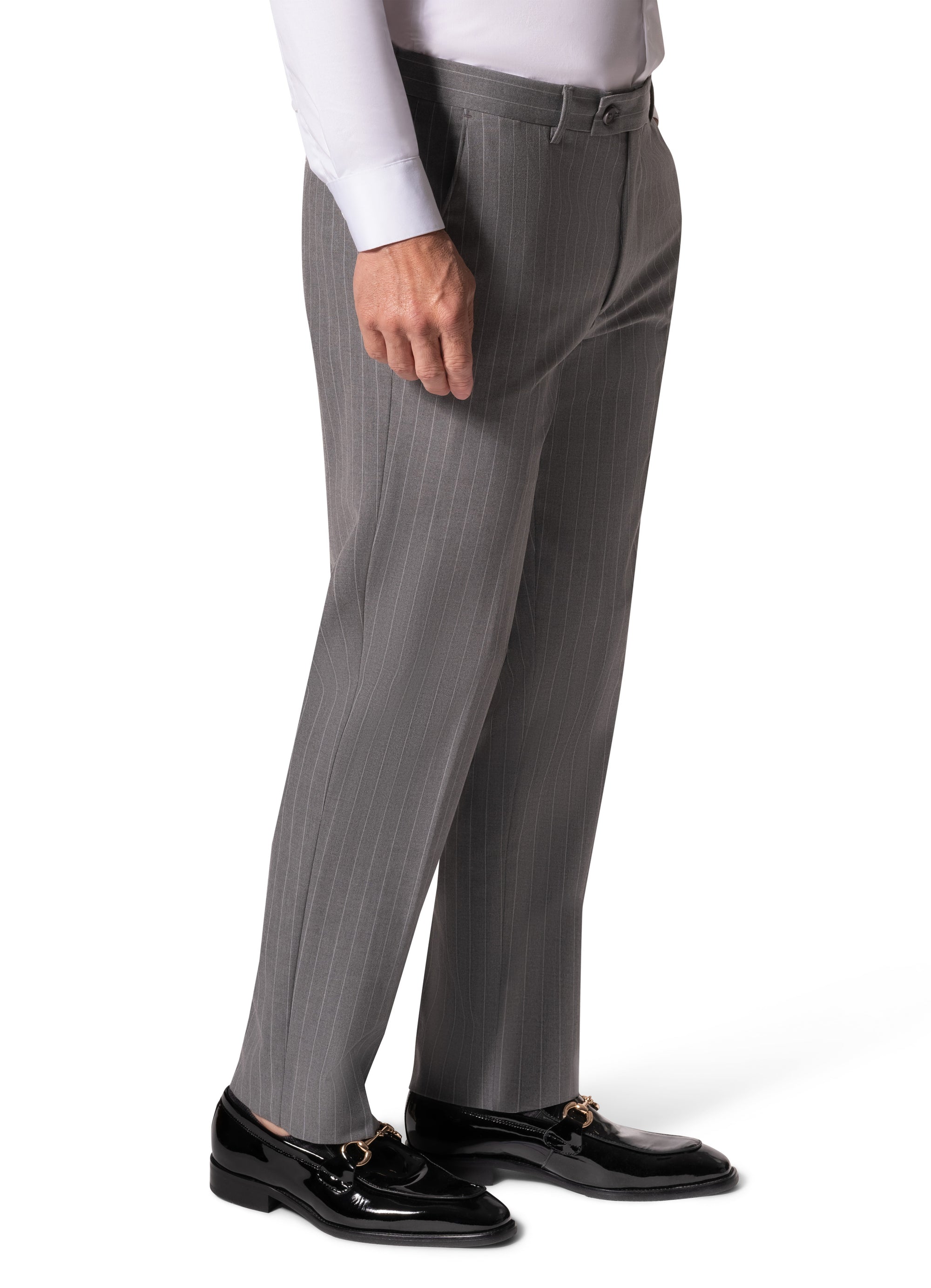 Bergamo Orange BP04K-E32 3PC Slim Suit - Grey