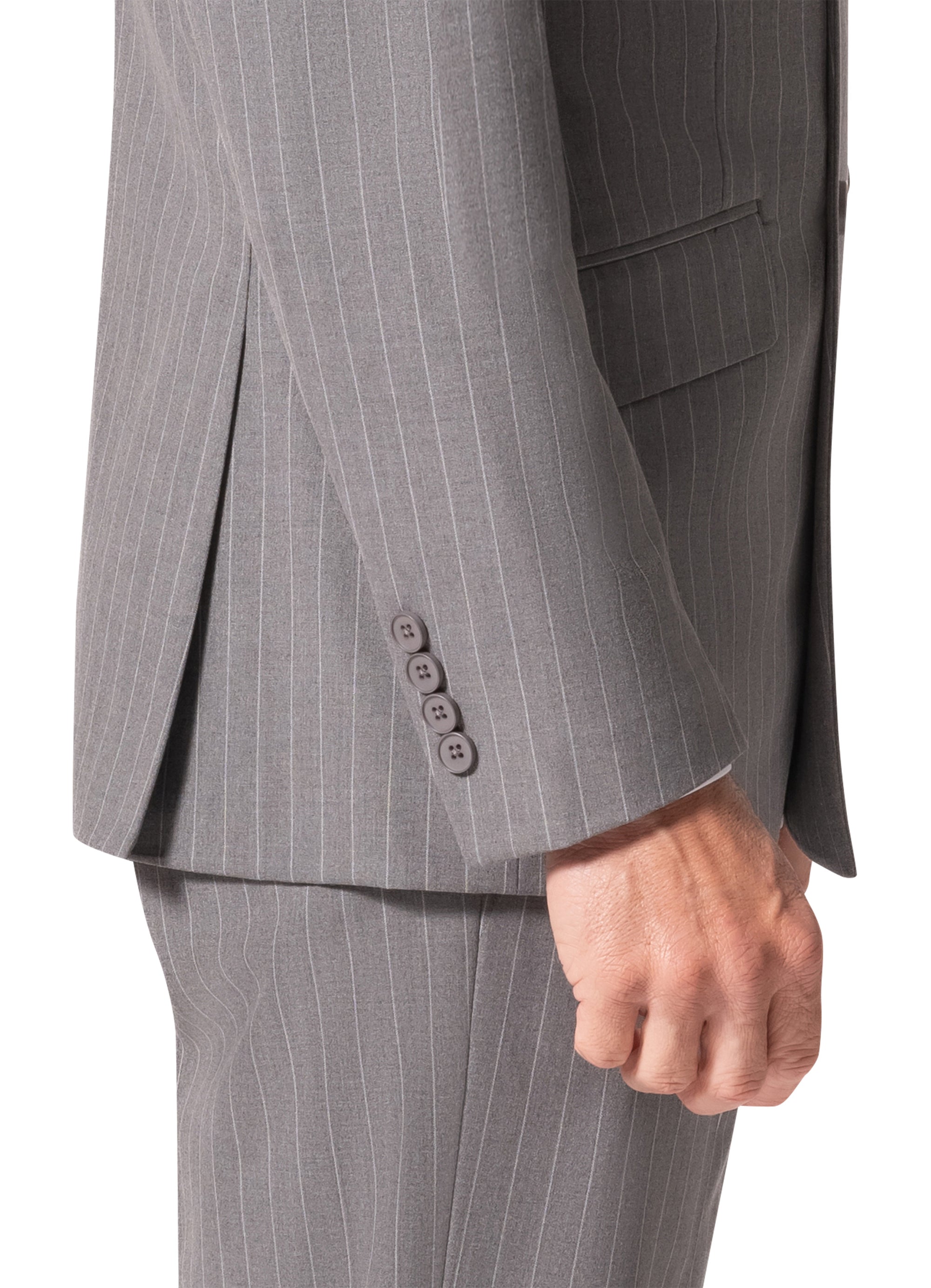 Bergamo Orange BP04K-E32 D/B Slim Suit - Grey