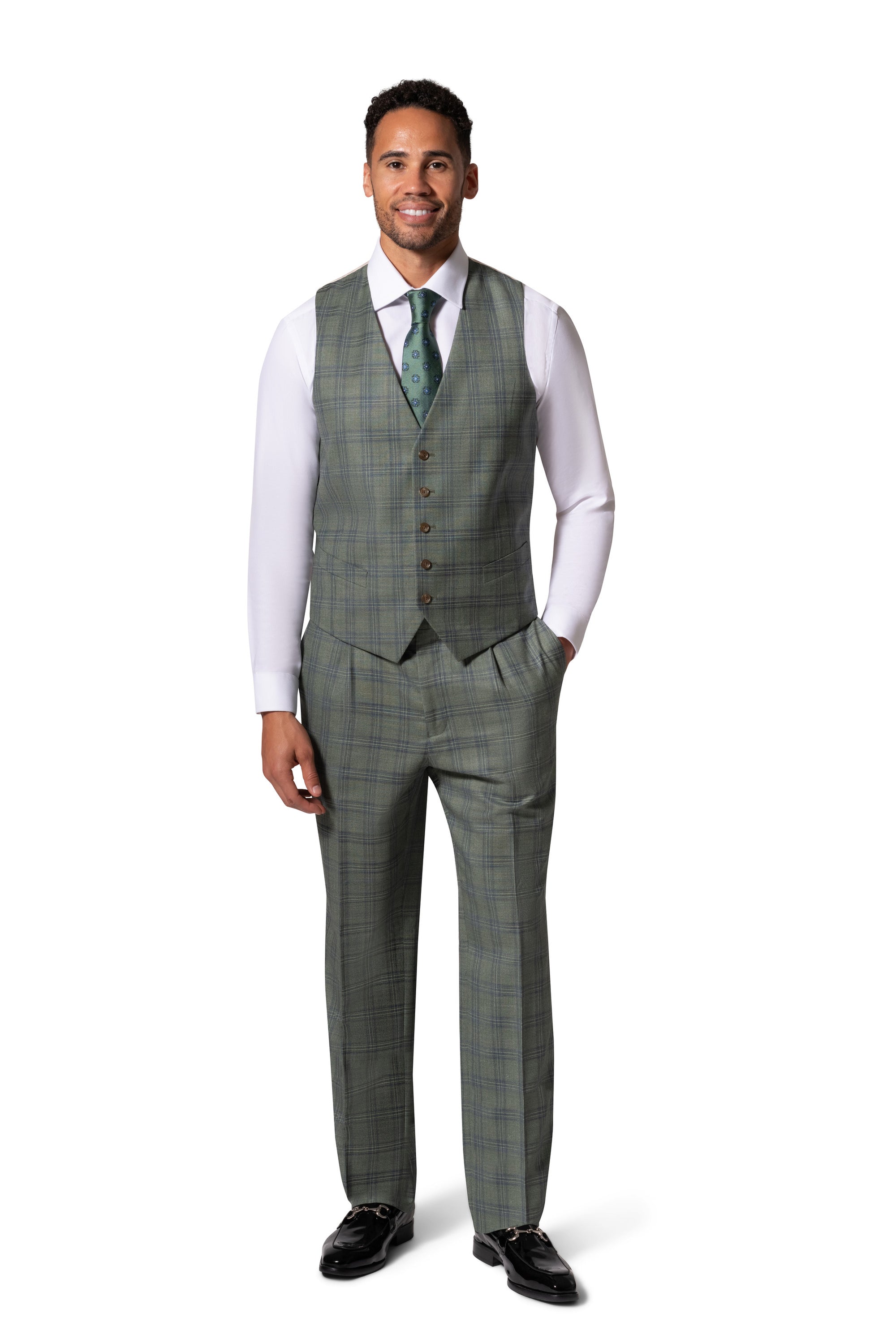 Bergamo Essex Elegant - Faille Wool 10005.4098 Suit
