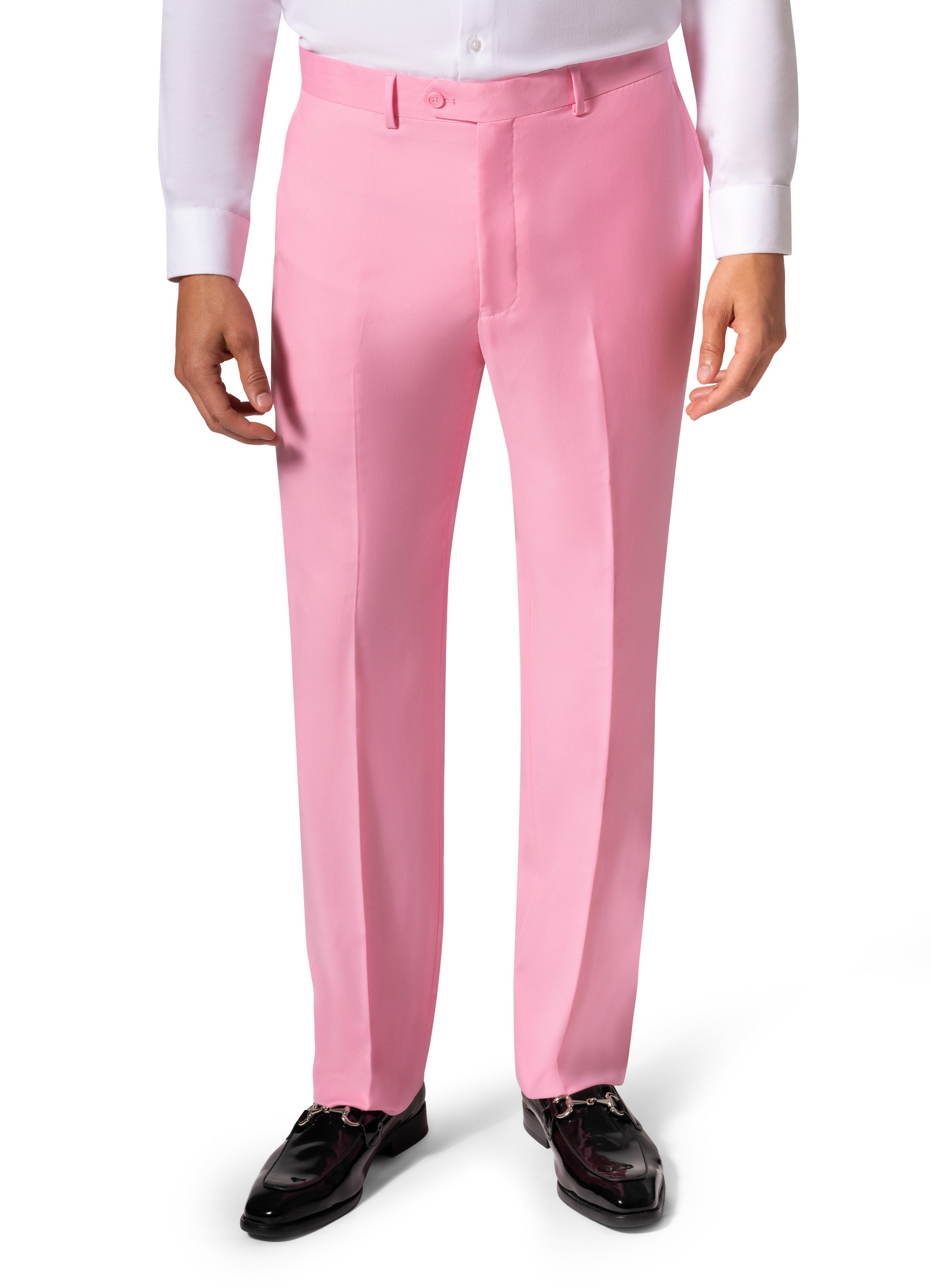 Bergamo Elegant - 10174.001 Wool Suit Modern Peak - Pink