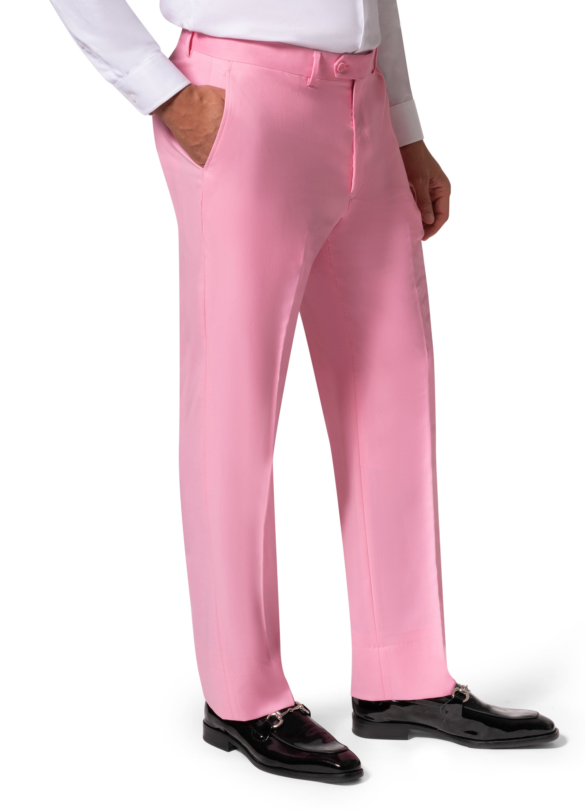 Bergamo Elegant - 10174.001 Wool Suit Modern Peak - Pink