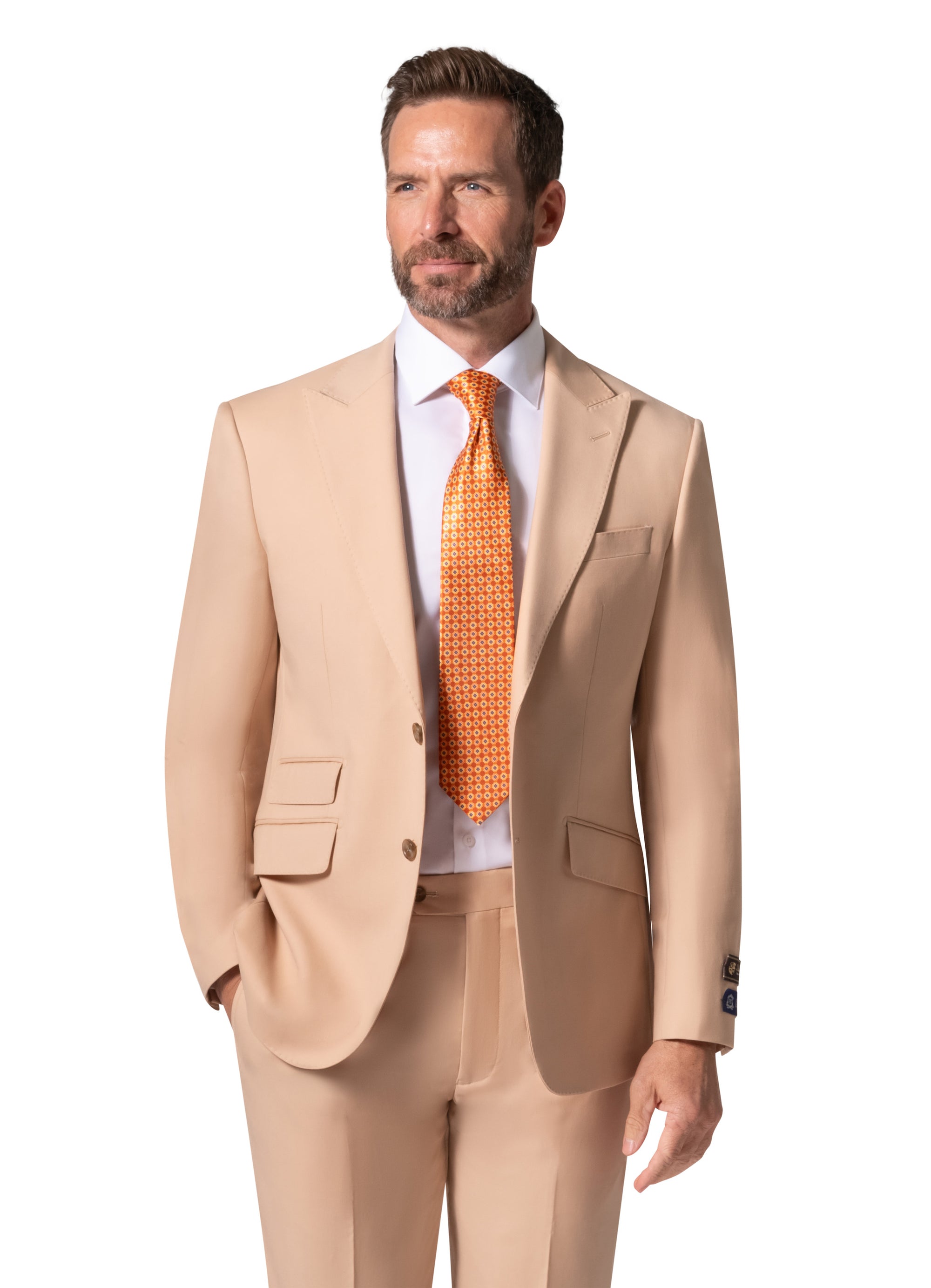 Bergamo Elegant - 10174.001 Wool Suit Slim Peak