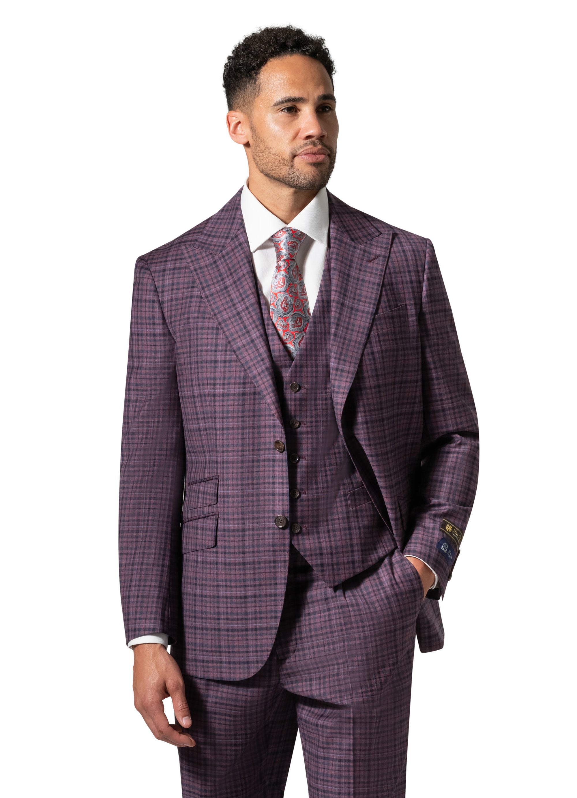 Bergamo Essex Elegant - Faille Wool Suit 10005.4099