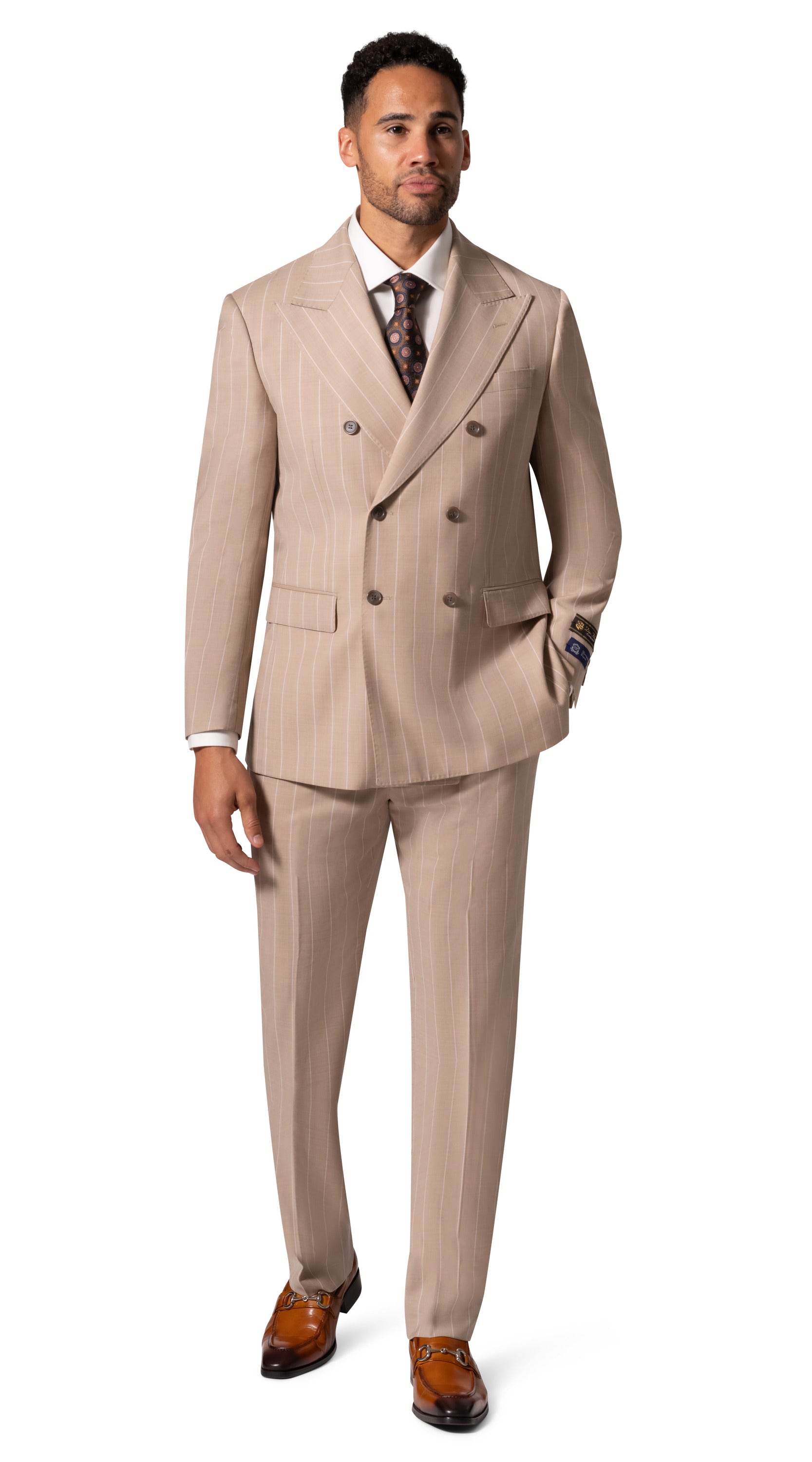 Bergamo Elegant - Faille Wool 10005.2054 D/B Modern Fit Suit