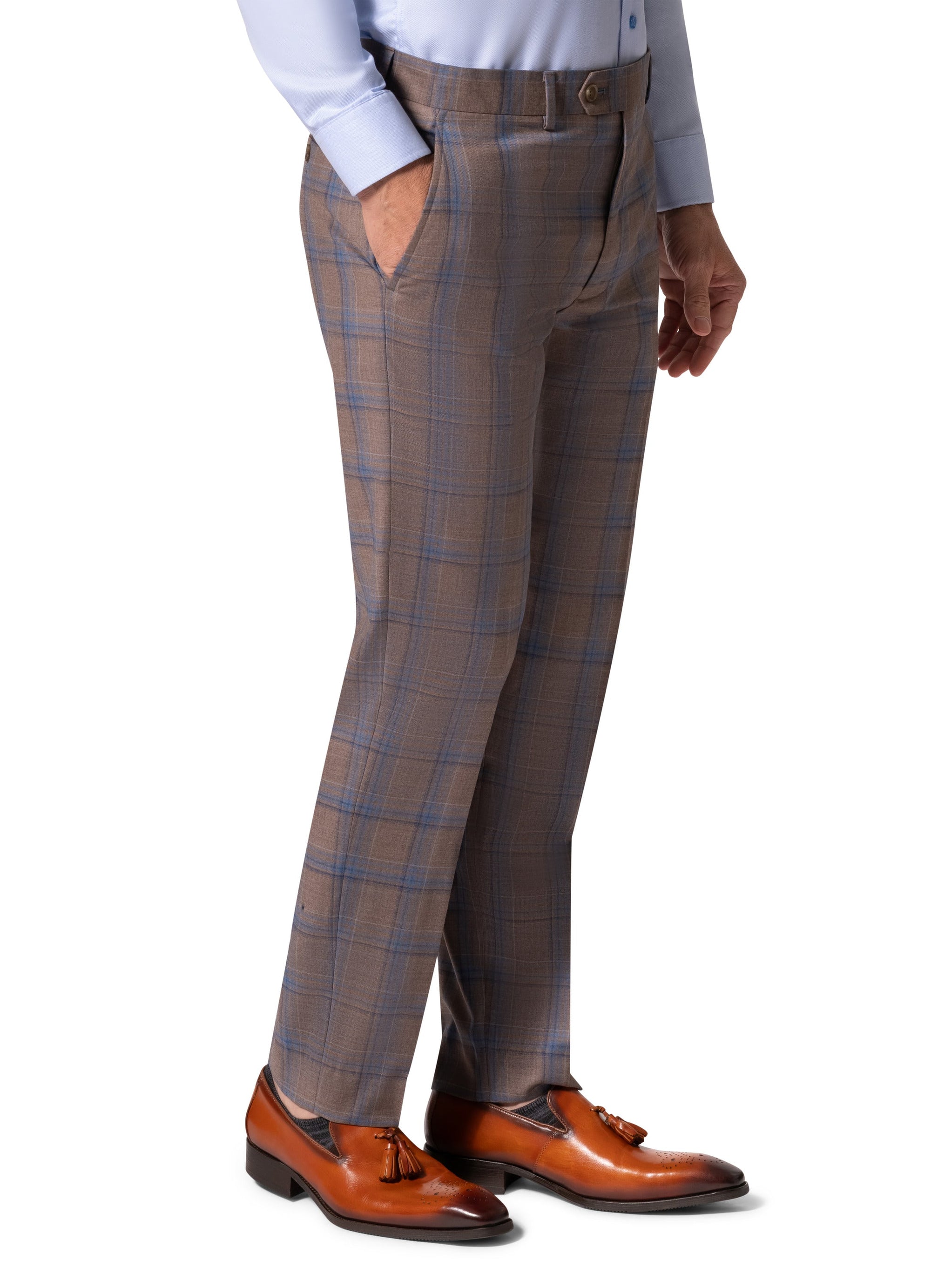 Bergamo Elegant - Faille Wool 10005.4100 S/B Slim Fit Suit