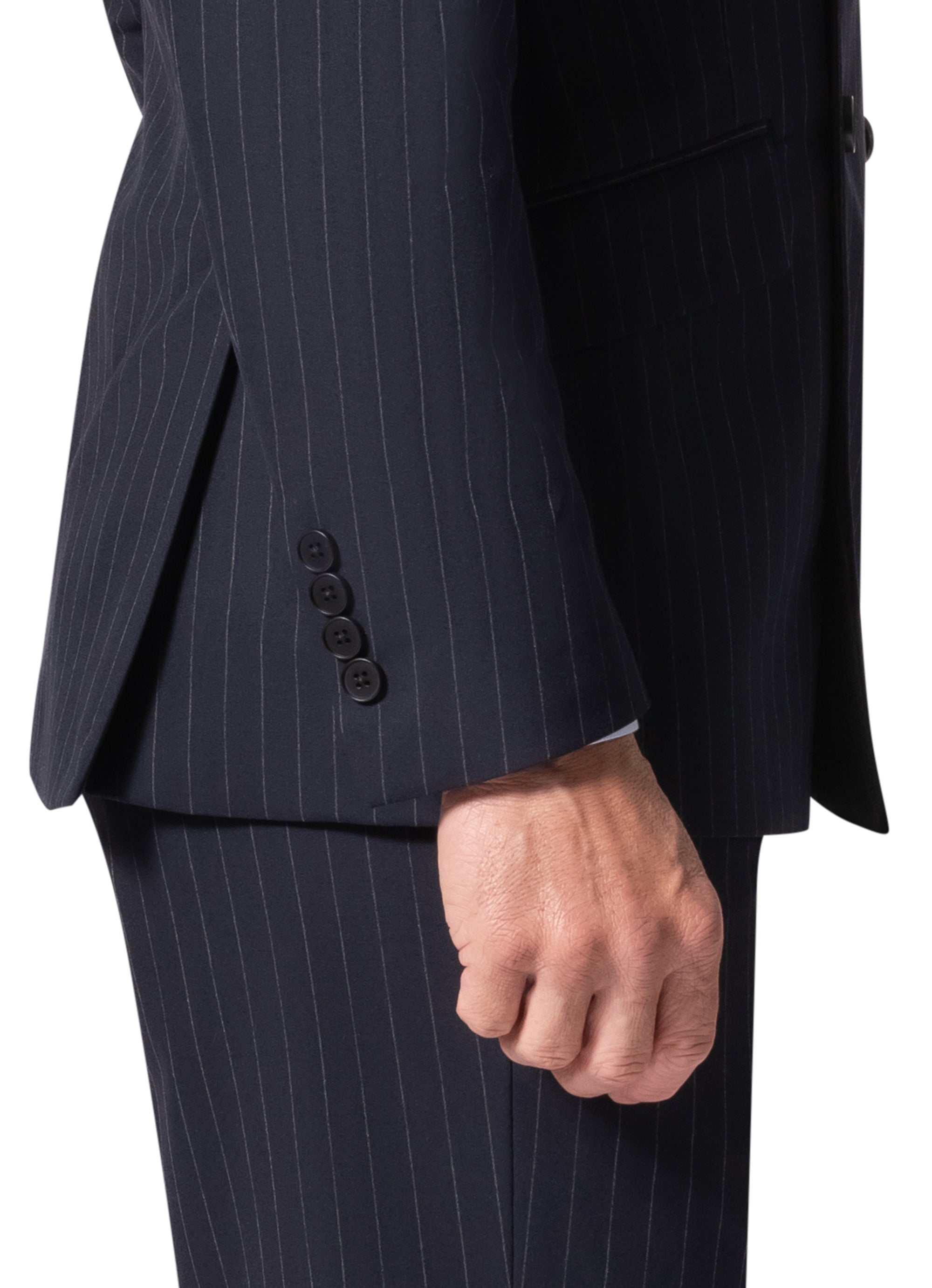 Bergamo Orange BP04K-E32 D/B Slim Suit - Navy