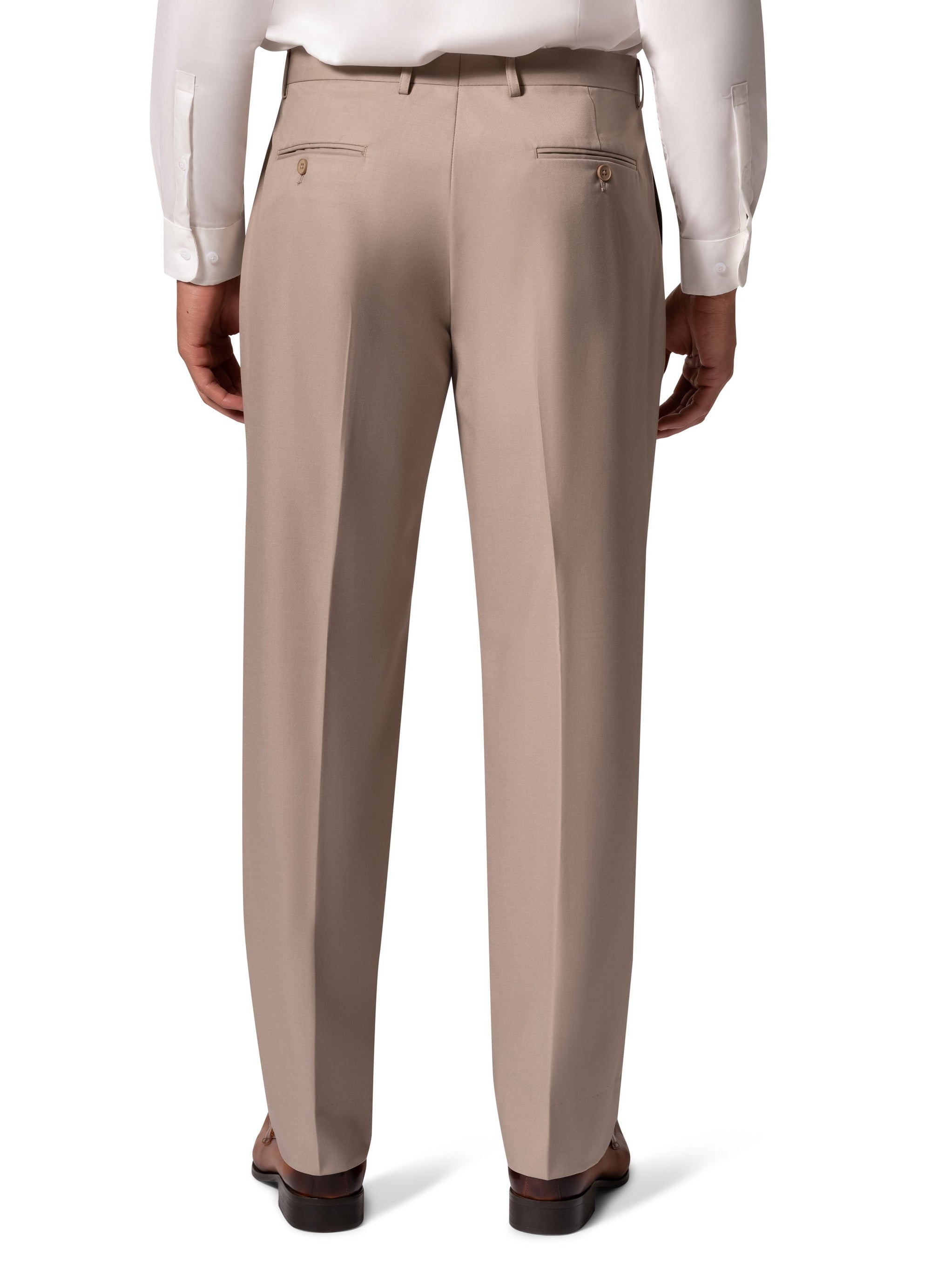 Bergamo Orange A6732 D/B Modern Fit Suit - Tan