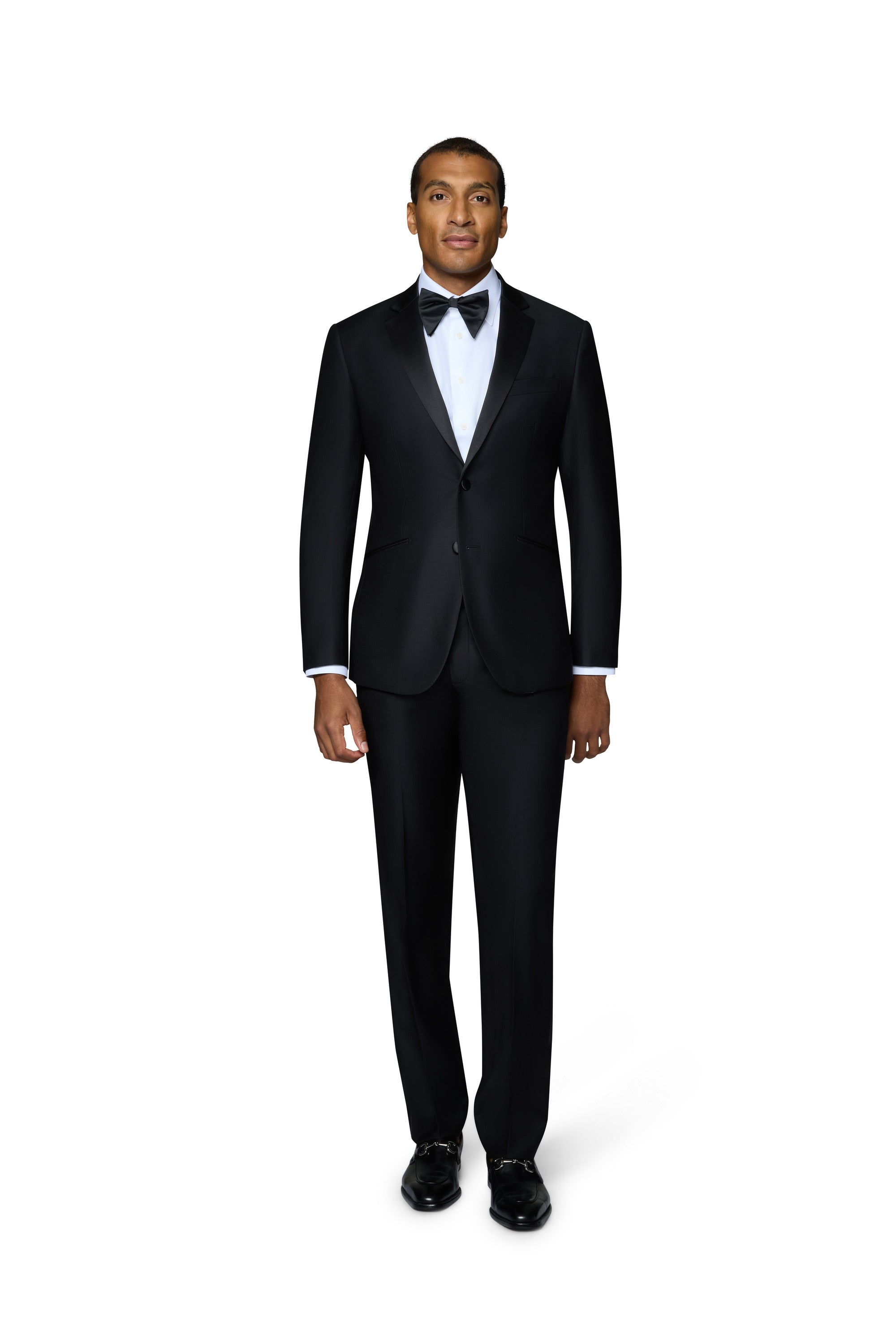 Bergamo Elegant -  Modern Fit Tuxedo - Black