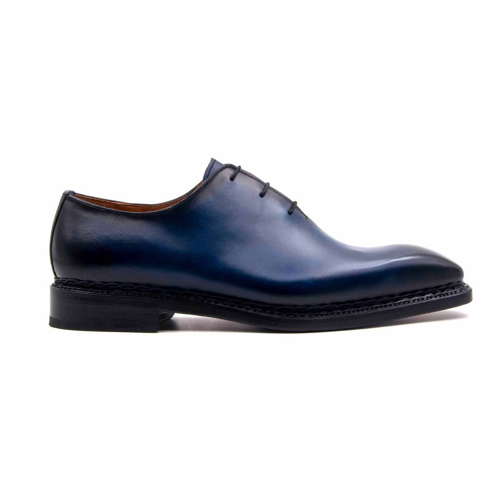 Jason Sr Wholecut Lace Up Shoes - Navy