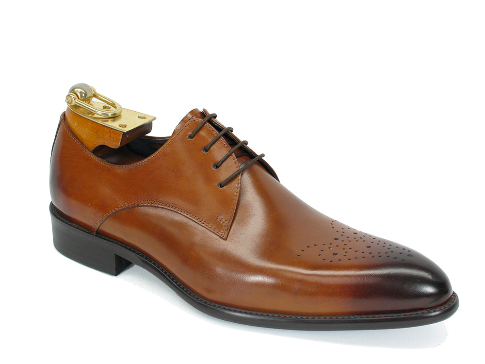 Carrucci KS479-04 Signature Lace-up Oxford - Cognac