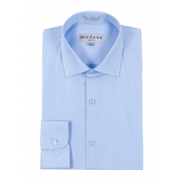 Modena Slim Fit Regular Cuff Shirt - M300SP0R - Powder Blue