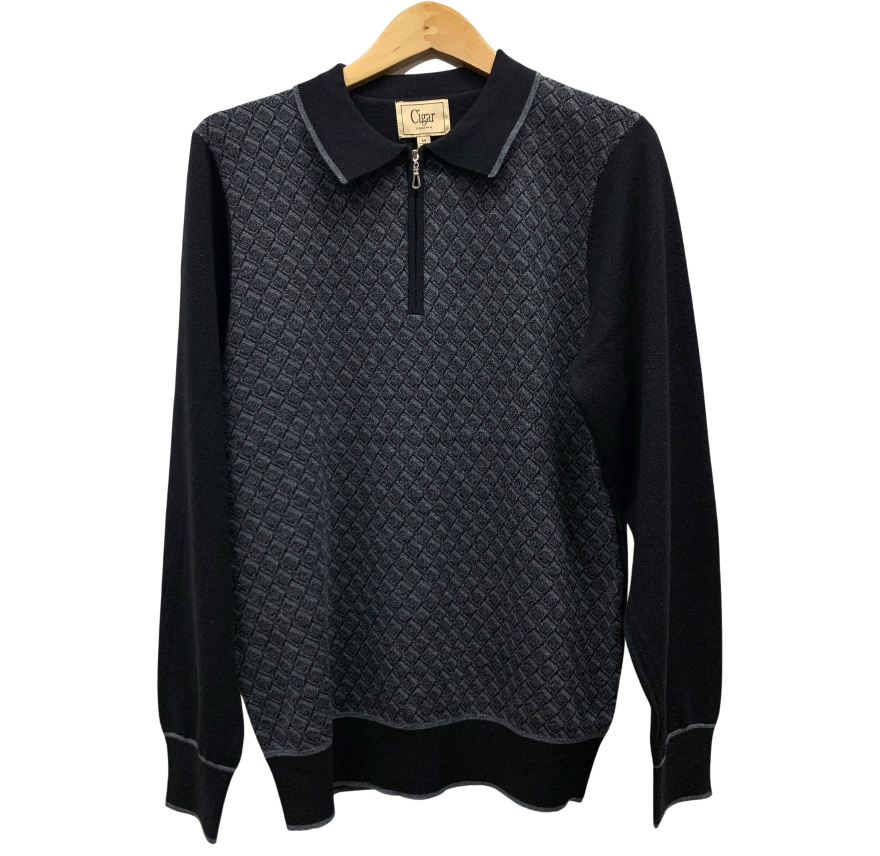 Bergamo Elegant P-312 Sweater - Black
